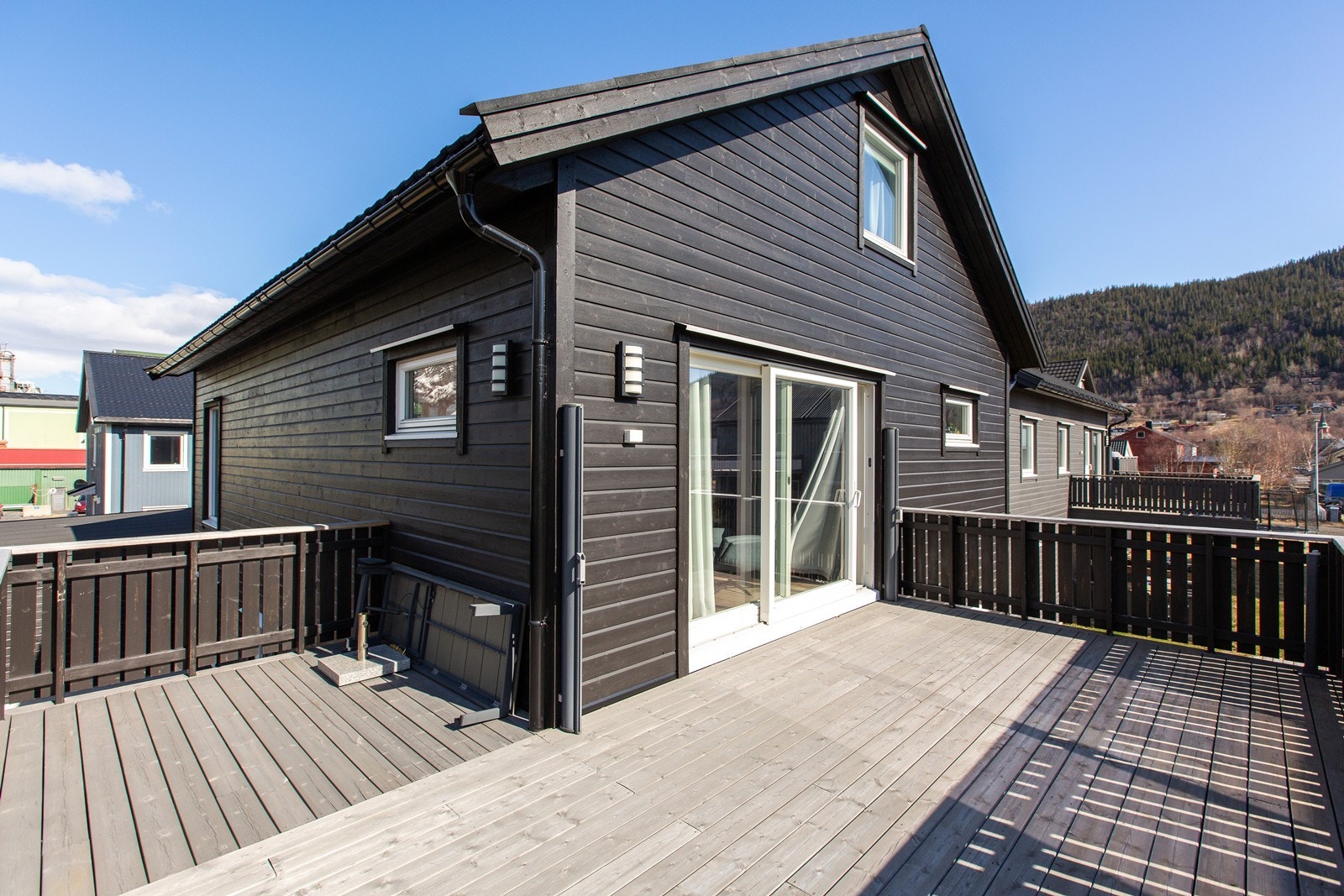 Stor terrasse Galleribilde