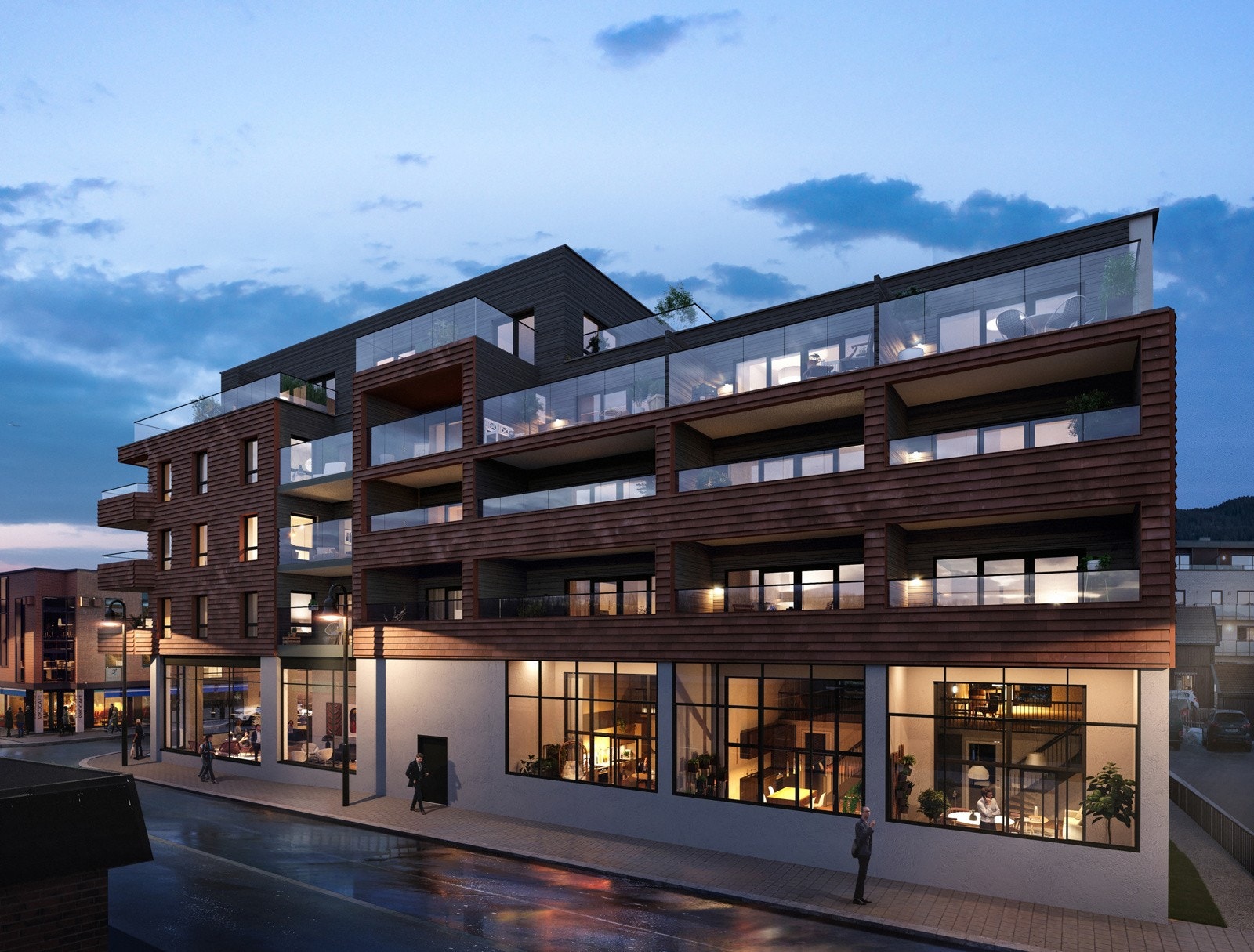 Moderne byggemåter gir boliger med minimalt med vedlikehold. Galleribilde