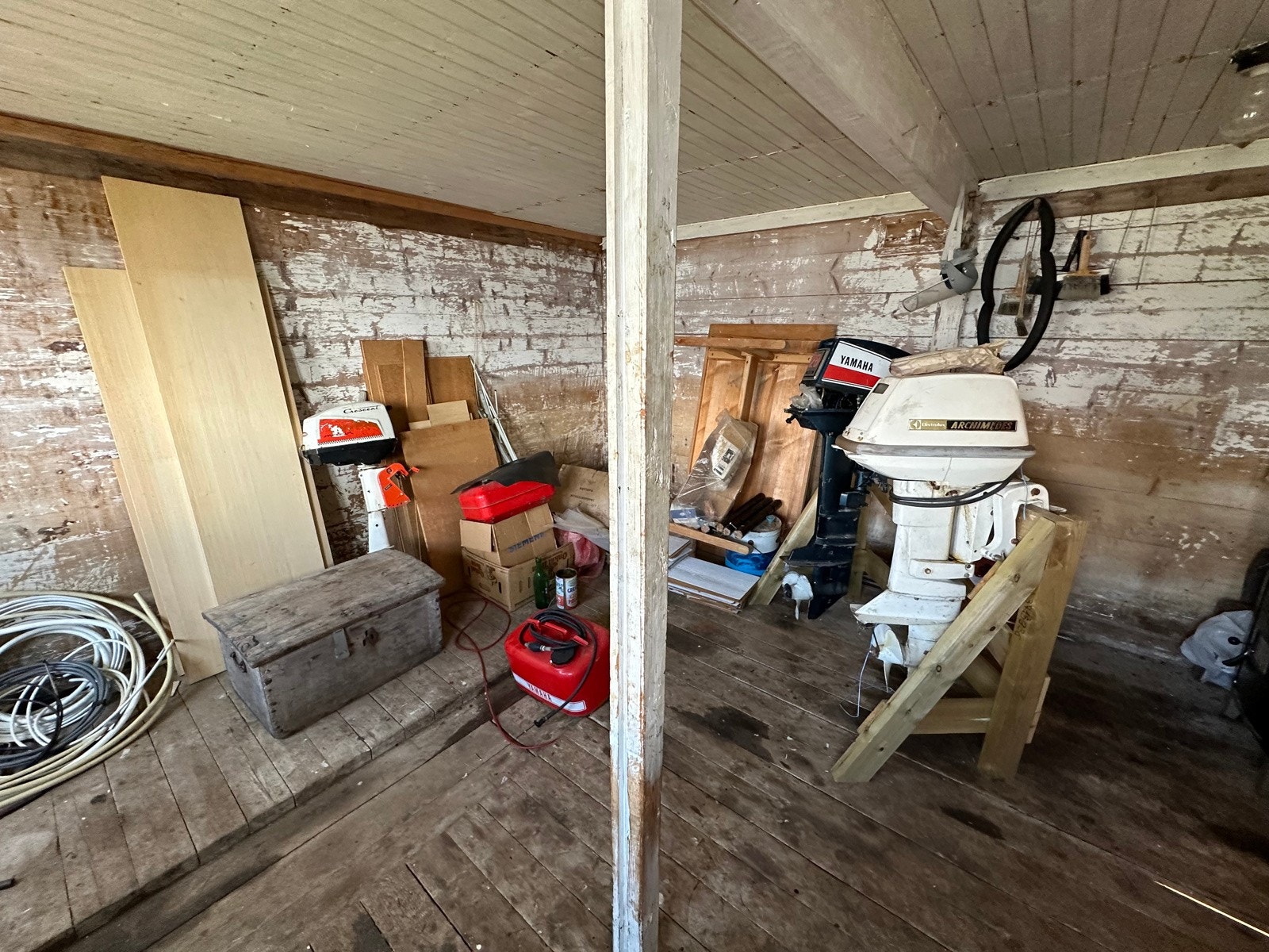 Låve innvendig Galleribilde