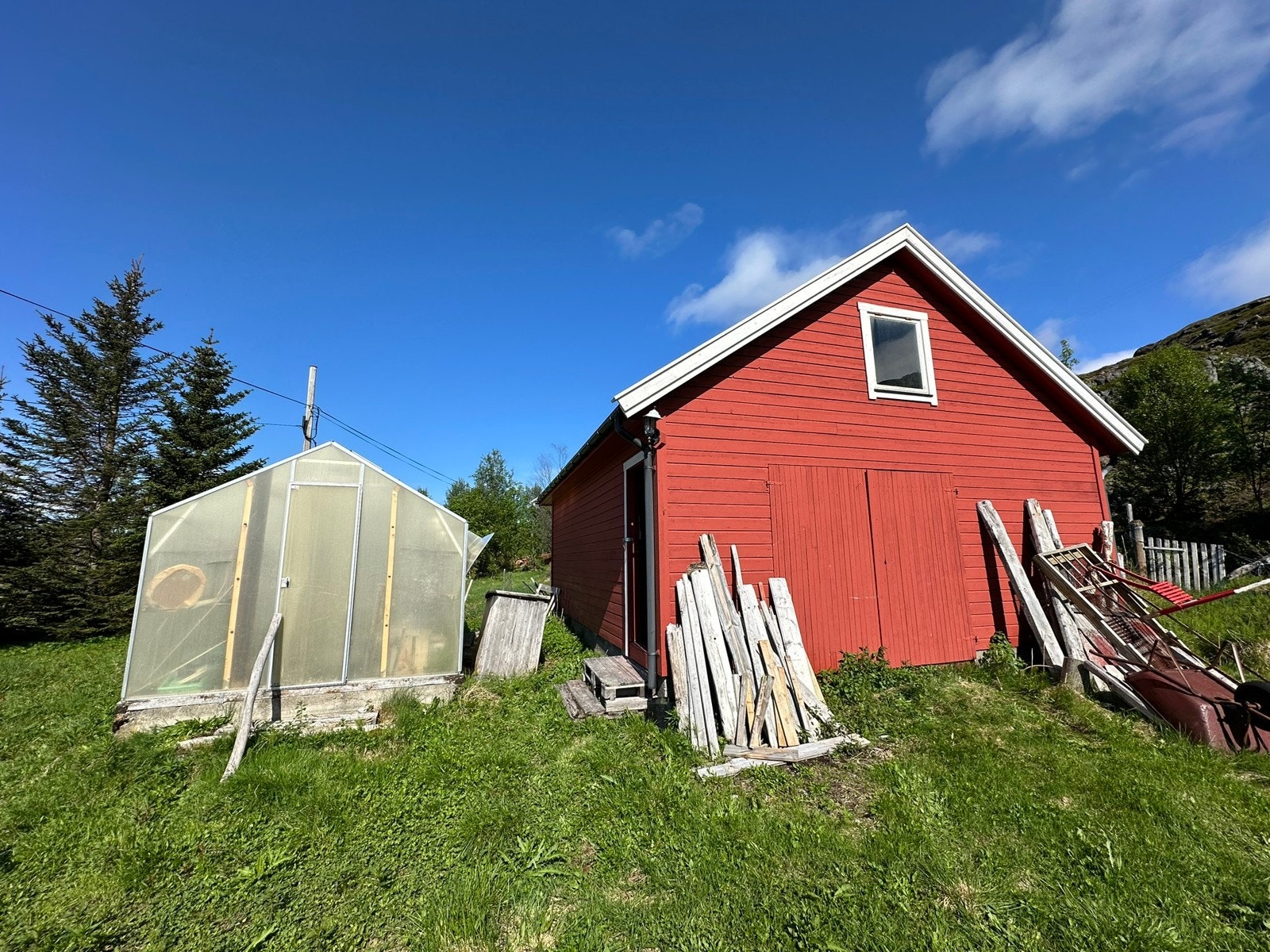 Fasade uthus Galleribilde