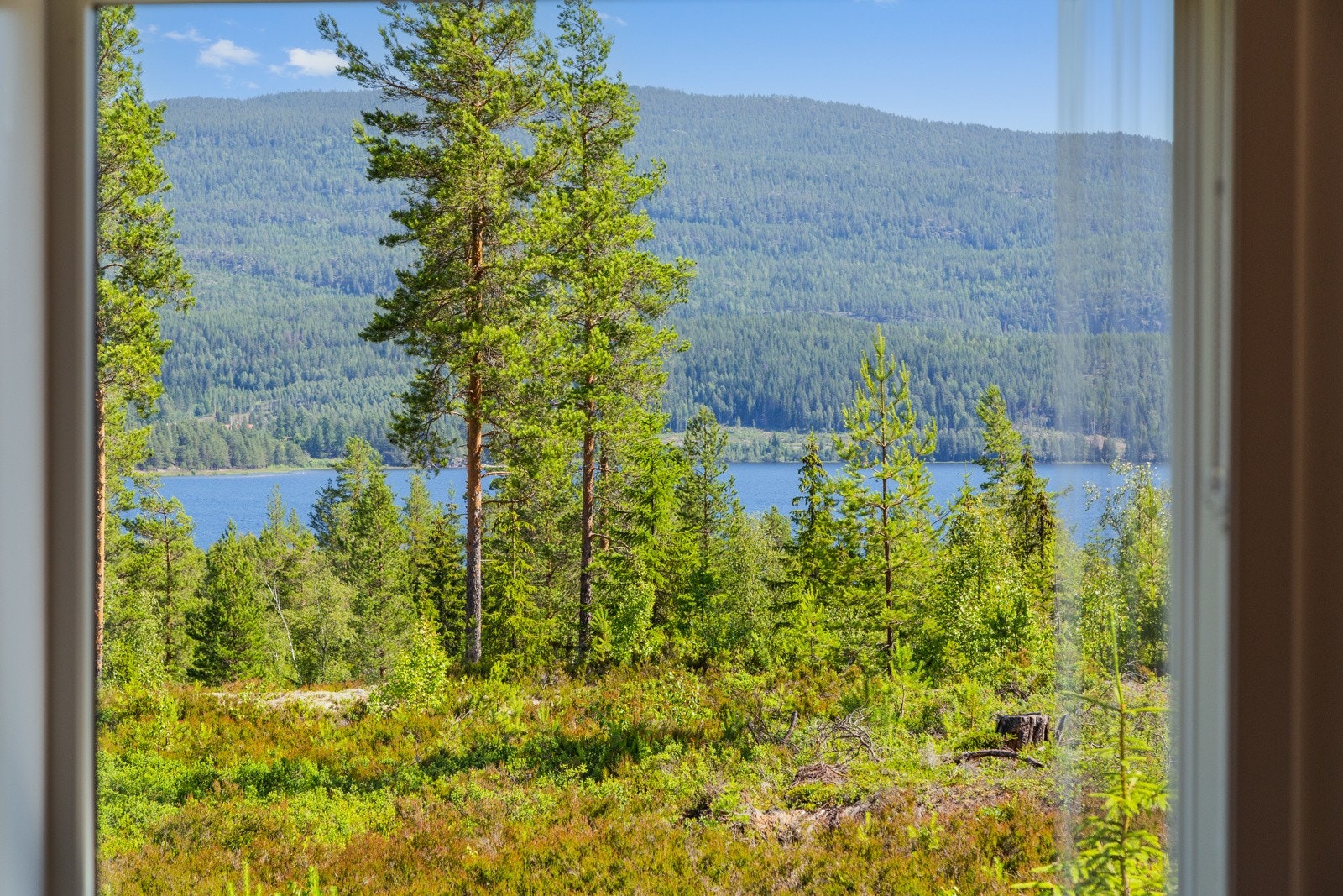 Utsikt mot Sperillen Galleribilde