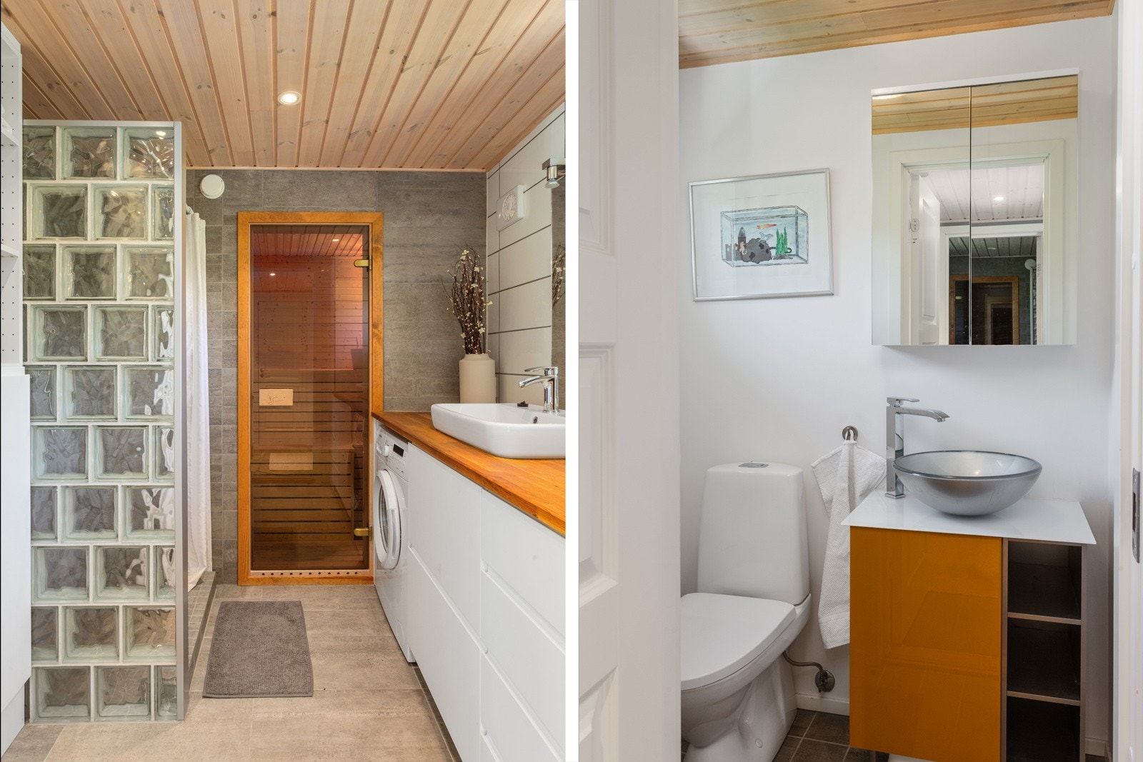 Bad-Toalettrom Galleribilde