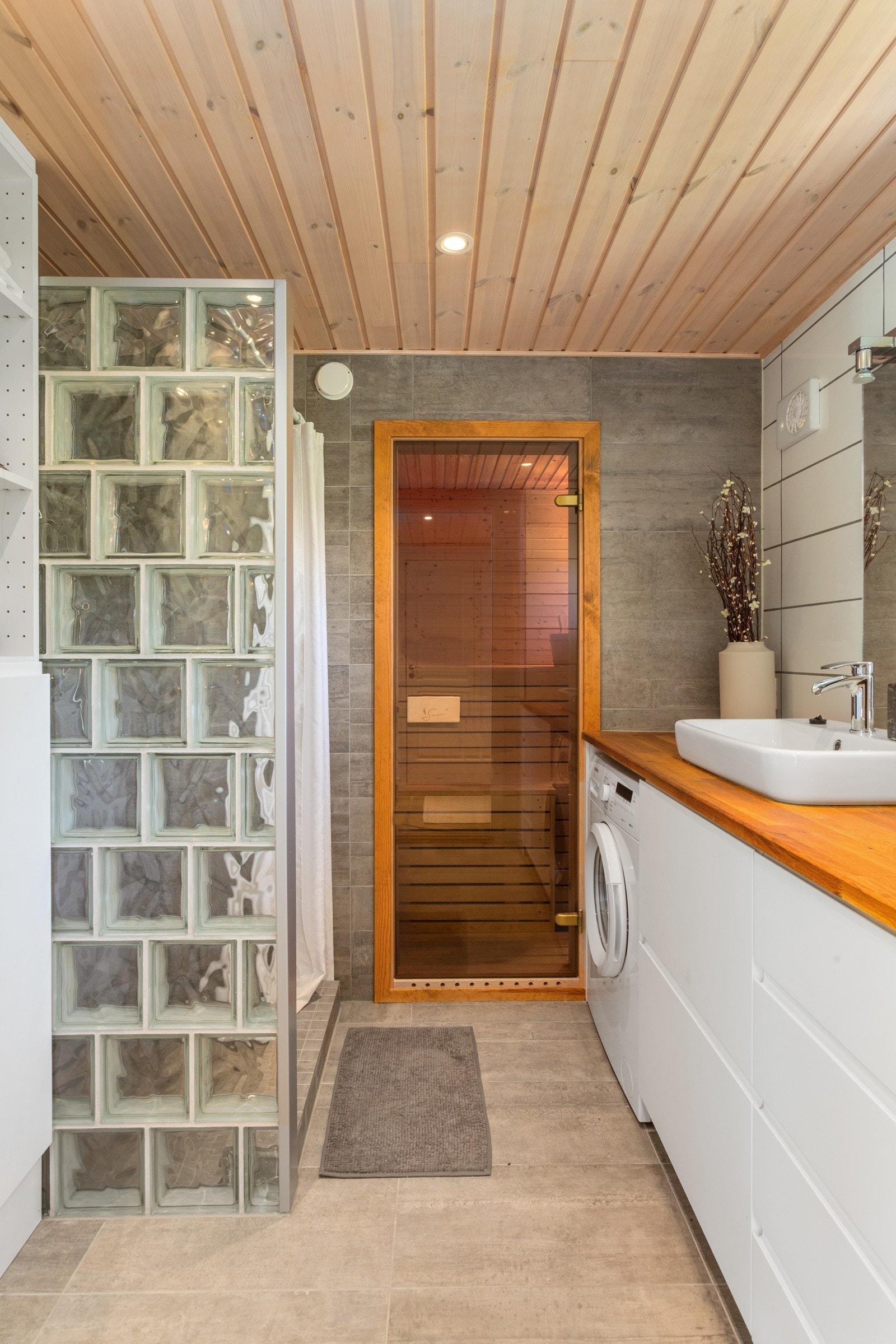 Bad med badstue Galleribilde