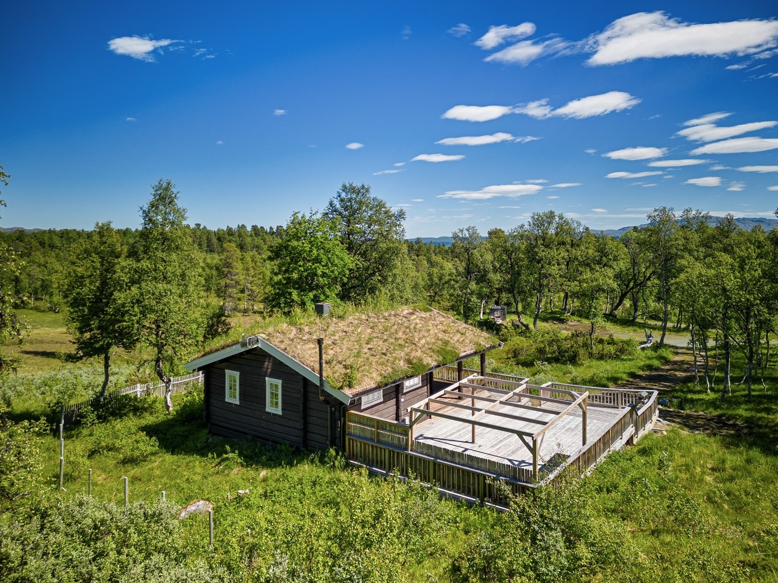 Dronefoto Galleribilde