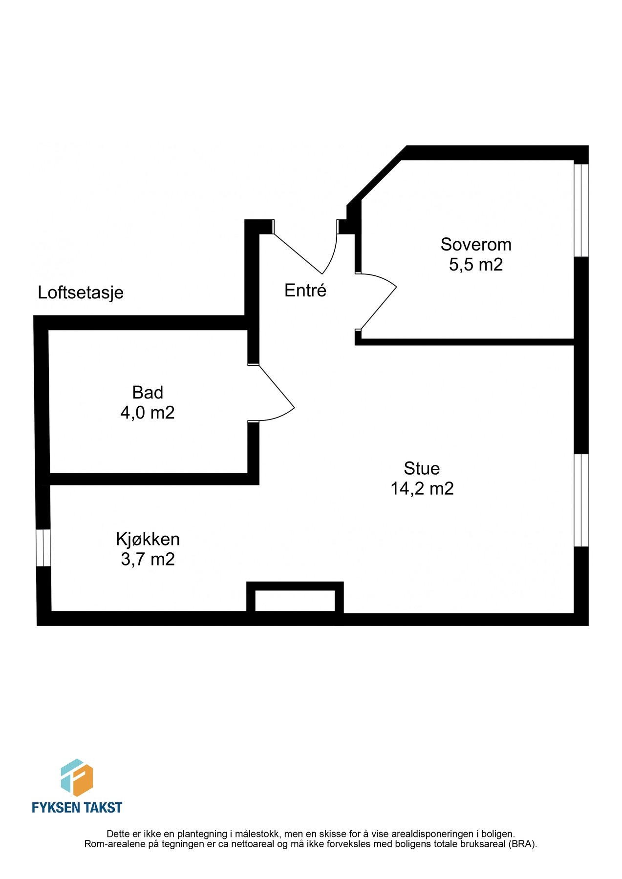 Ta en titt på planskissen og gjør deg kjent med romfordelingen! - Skulle ikke oppsatt visningstidspunkt passe? Ta kontakt på 941 60 434, så finner vi en løsning. Galleribilde