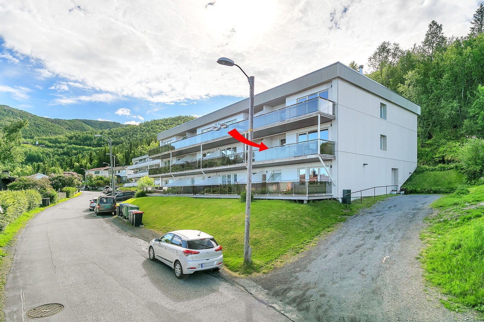 Leiligheten ligger i 2.etg. Galleribilde