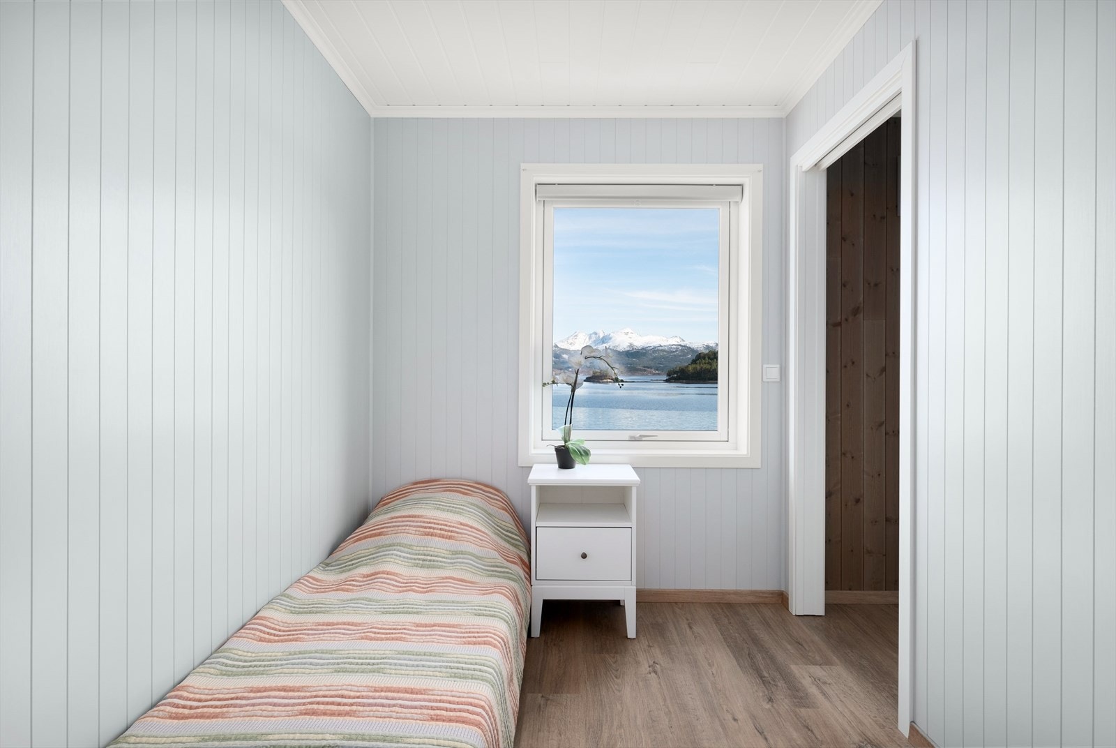 Leiligheten innehar to soverom. Galleribilde