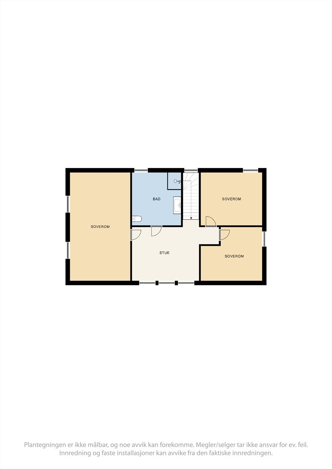 Plantegning 2. etg. Galleribilde