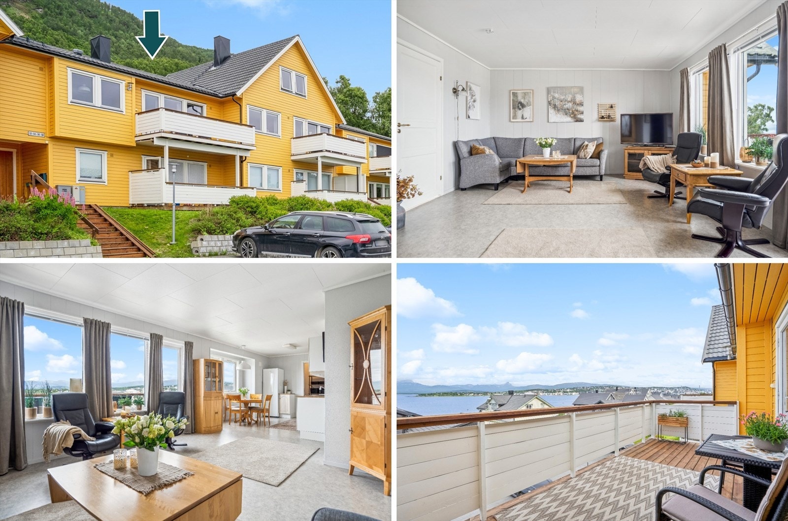 Selmalund 58 - 3-roms B/L-leilighet beliggende på Gammelgård/Midtre Kaldslett i Tromsdalen Galleribilde