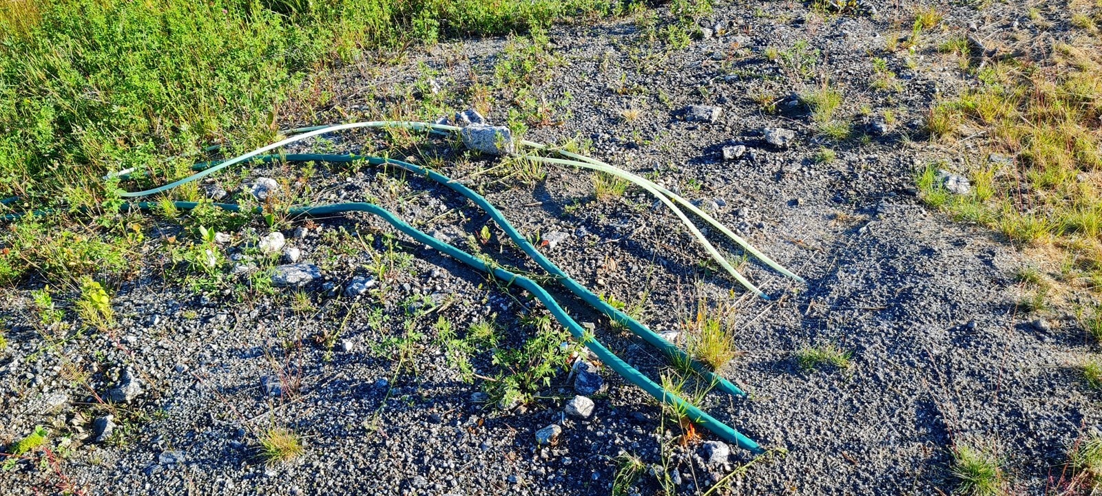 Det ligger vann, avløp, strøm og fiber til tomtegrense. Galleribilde