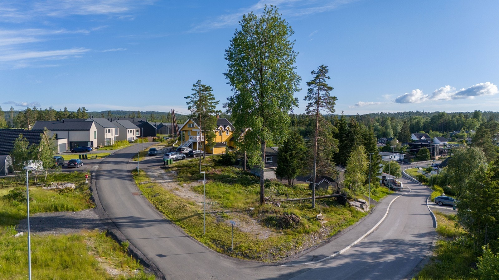 Skap din egen drømmebolig i et barnevennlig område under utvikling. Galleribilde