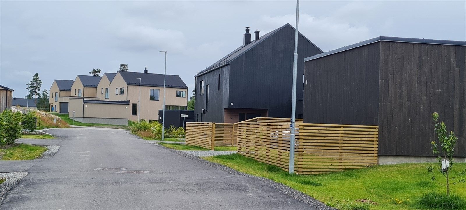 Selgers bilde av gata. Galleribilde