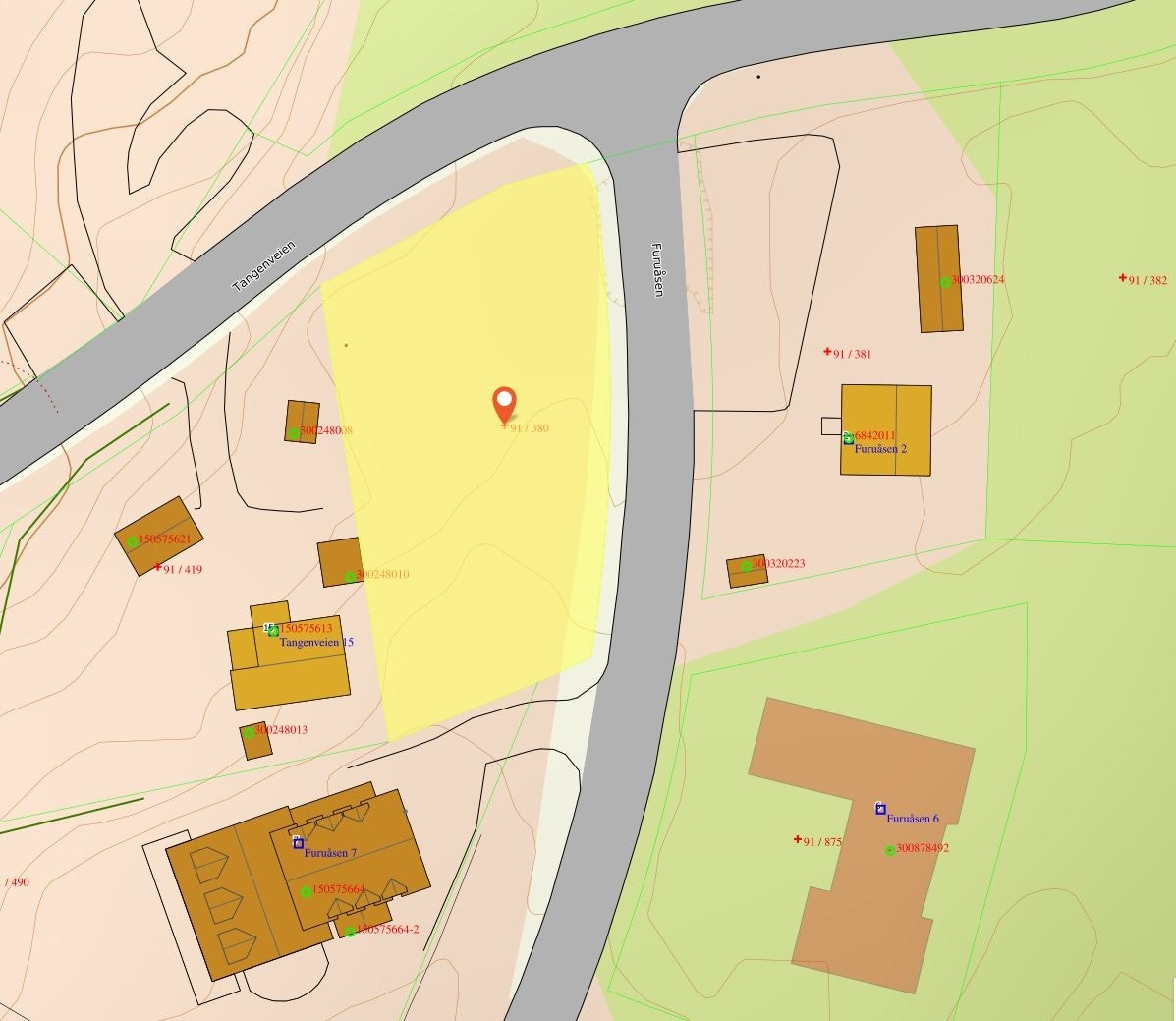 Oversiktskart Galleribilde