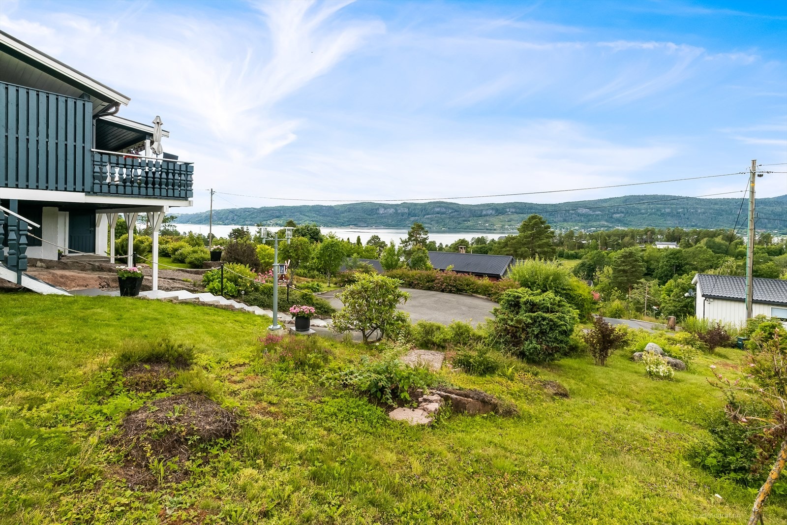 Fasade/ tomt Galleribilde