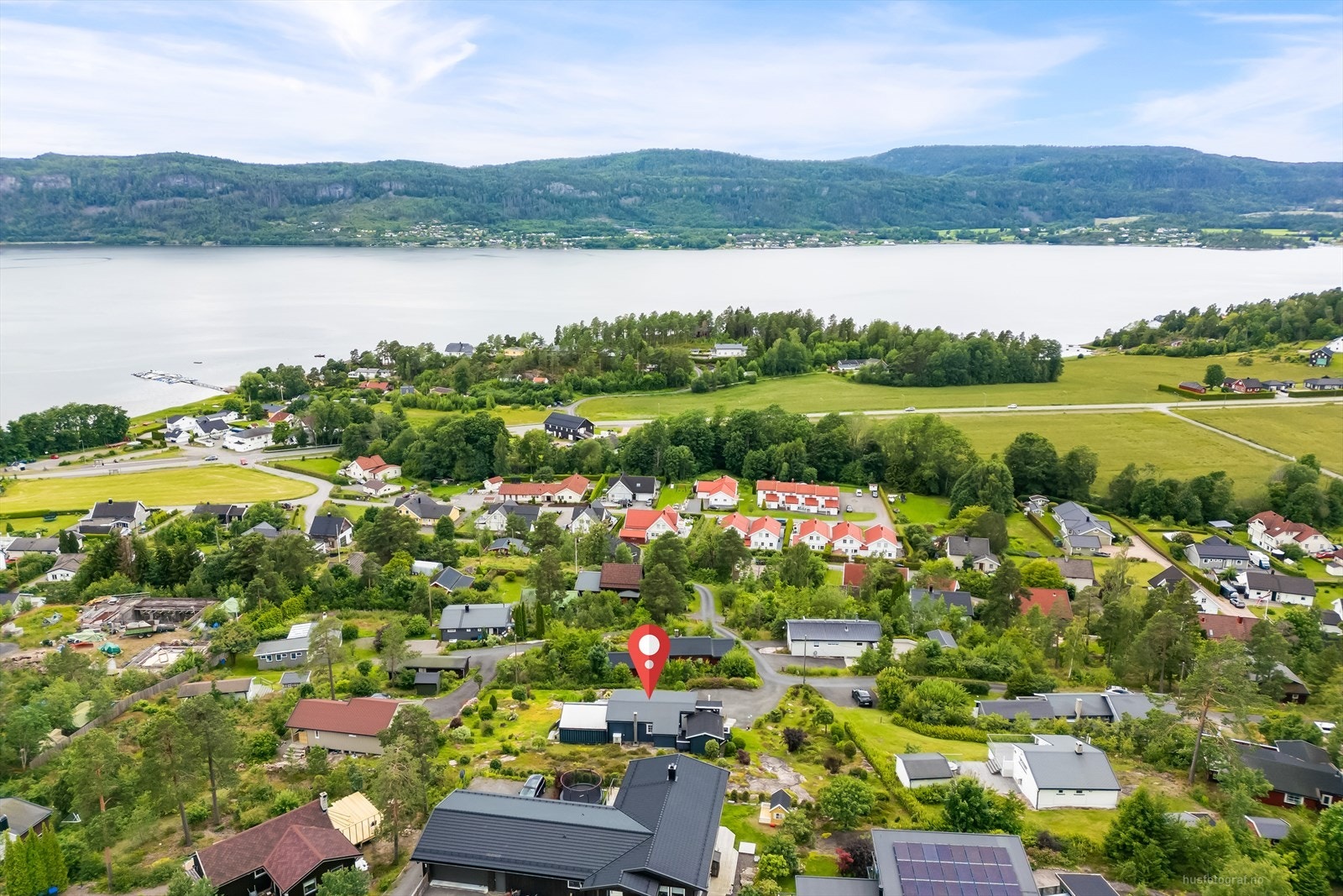 Dronefoto Galleribilde