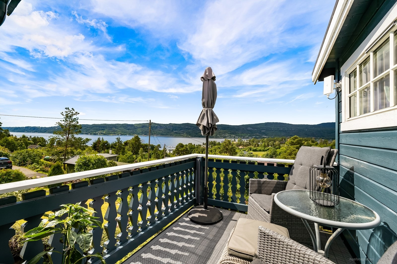 Fin sjøutsikt Galleribilde