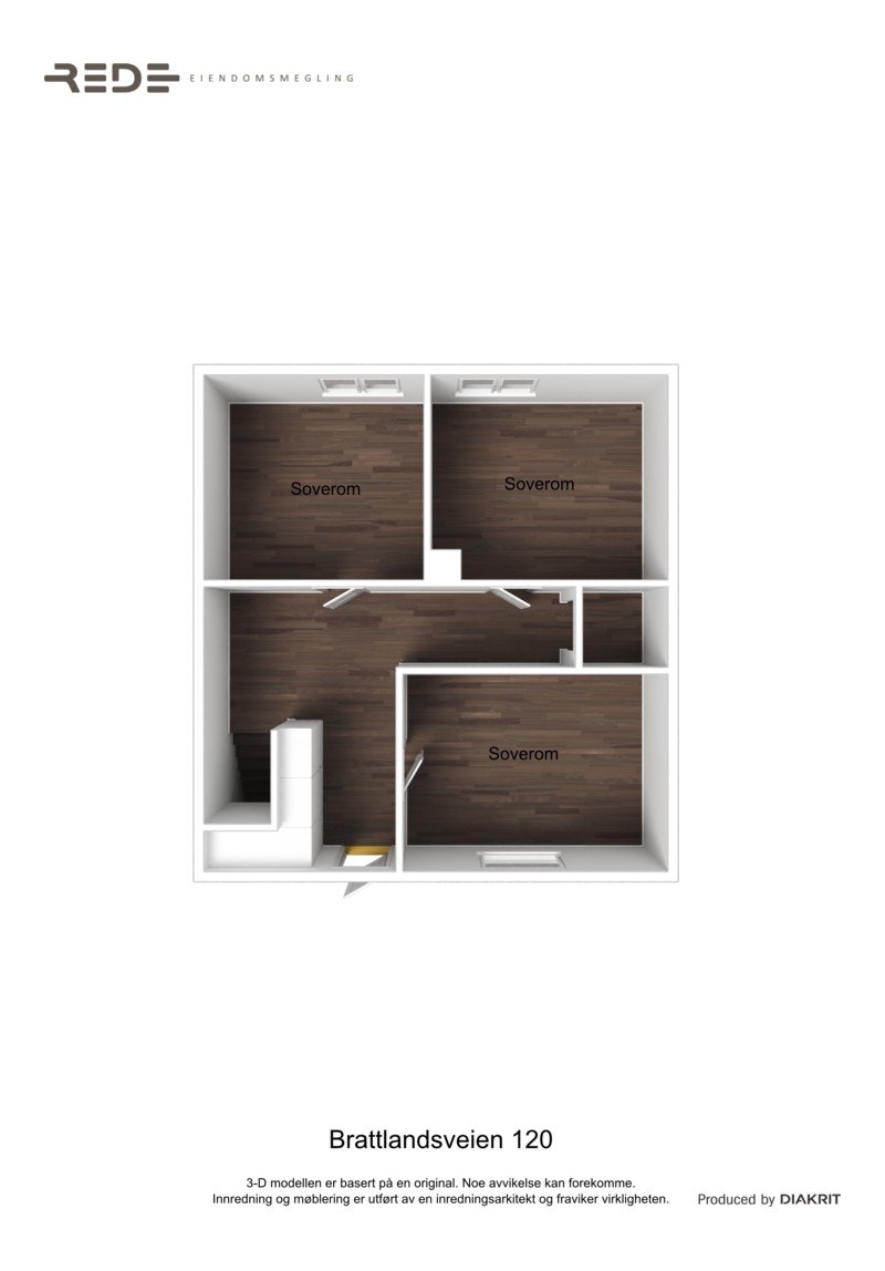 Planskisse loft Galleribilde