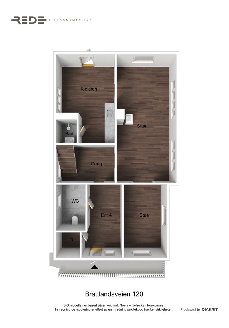 Planskisse hovedplan Galleribilde