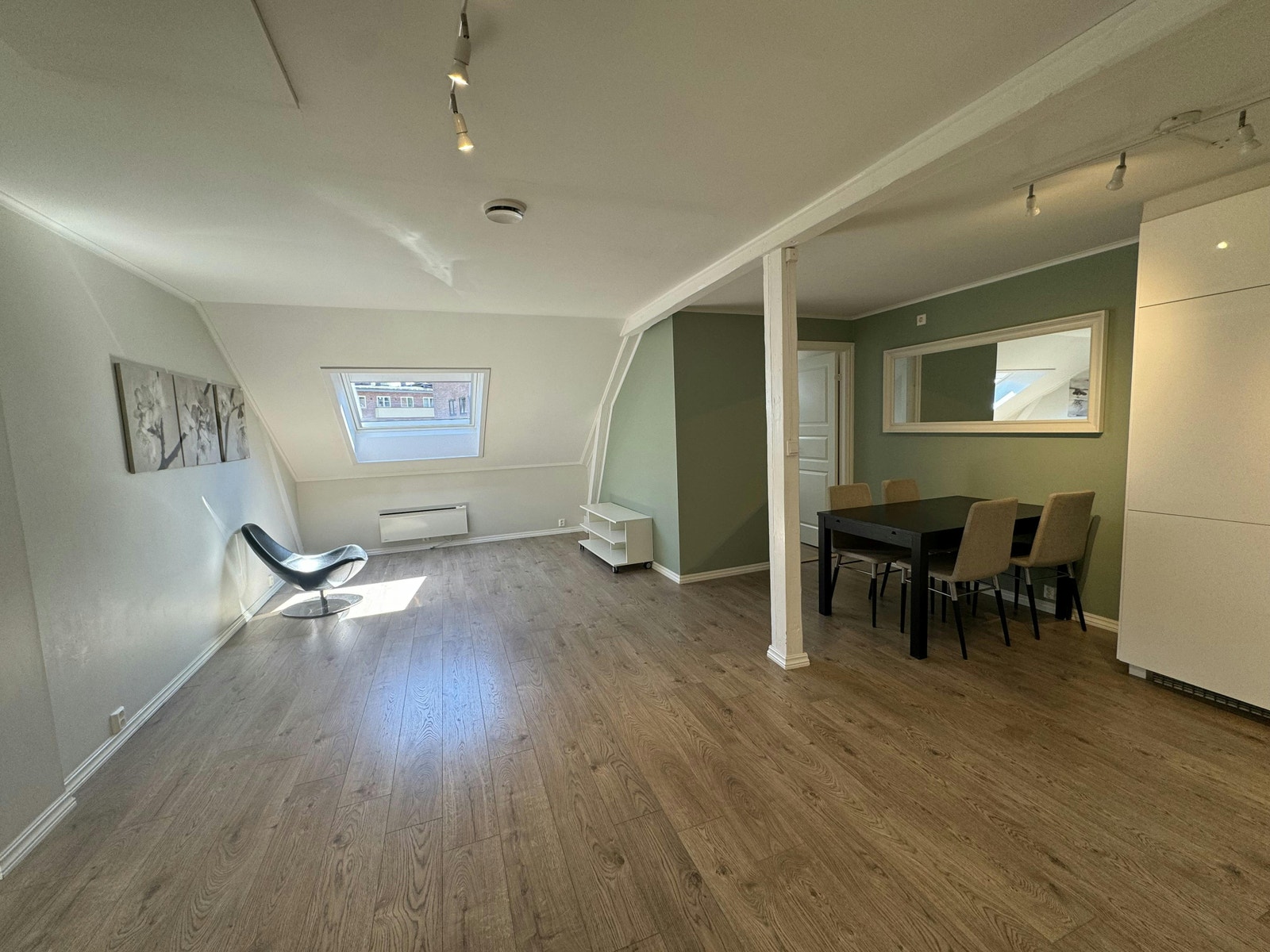 Åpen stue og kjøkken løsning Galleribilde