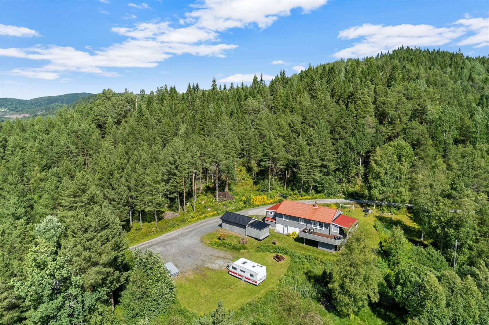 Dronefoto Galleribilde