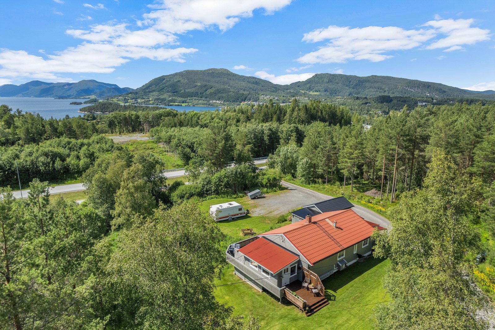 Dronefoto Galleribilde