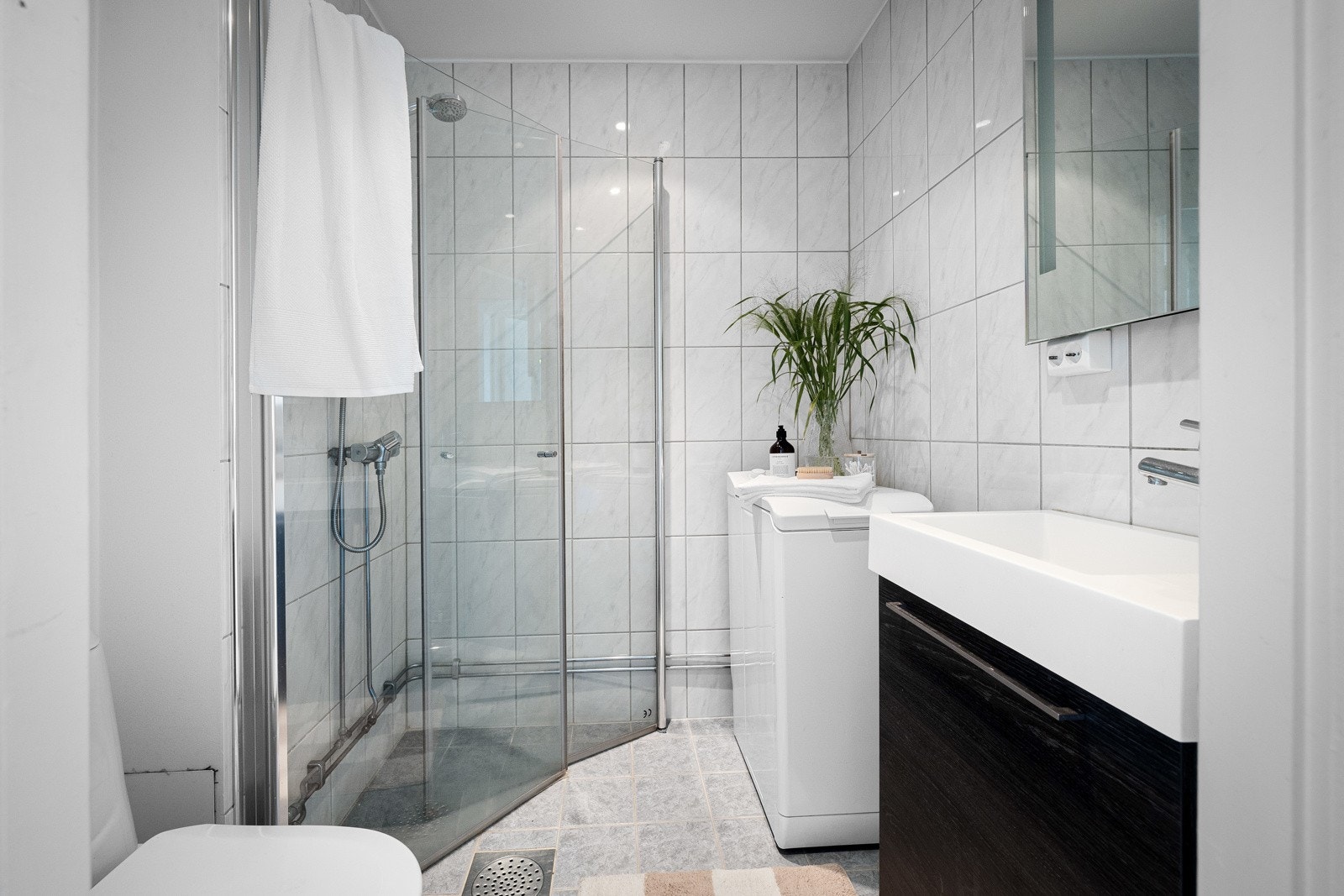 Badet er rehabilitert i 2000, i borettslagets regi. Galleribilde