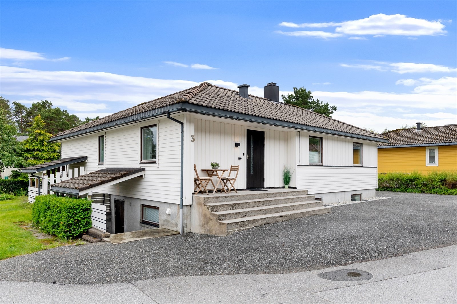 Fasade mot nord. Galleribilde