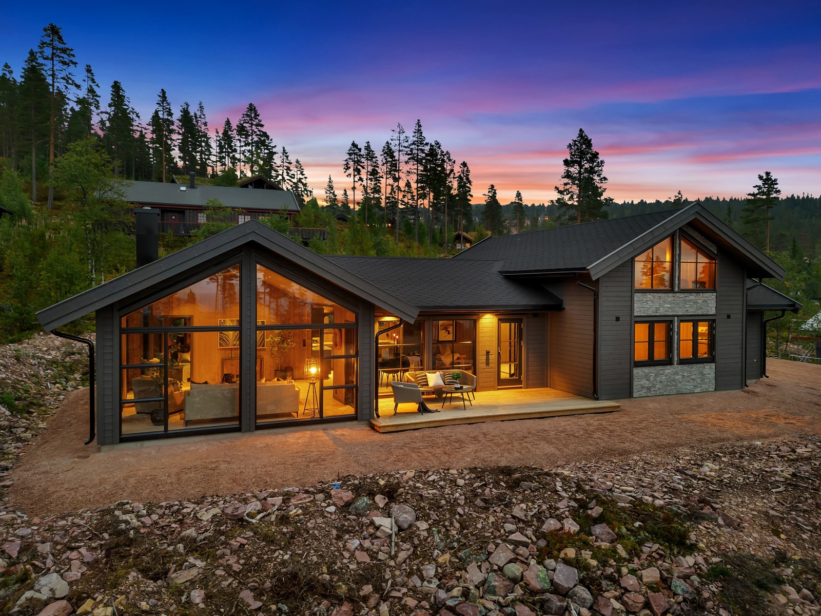 Flott hytte til salgs i Fulufjellet Galleribilde