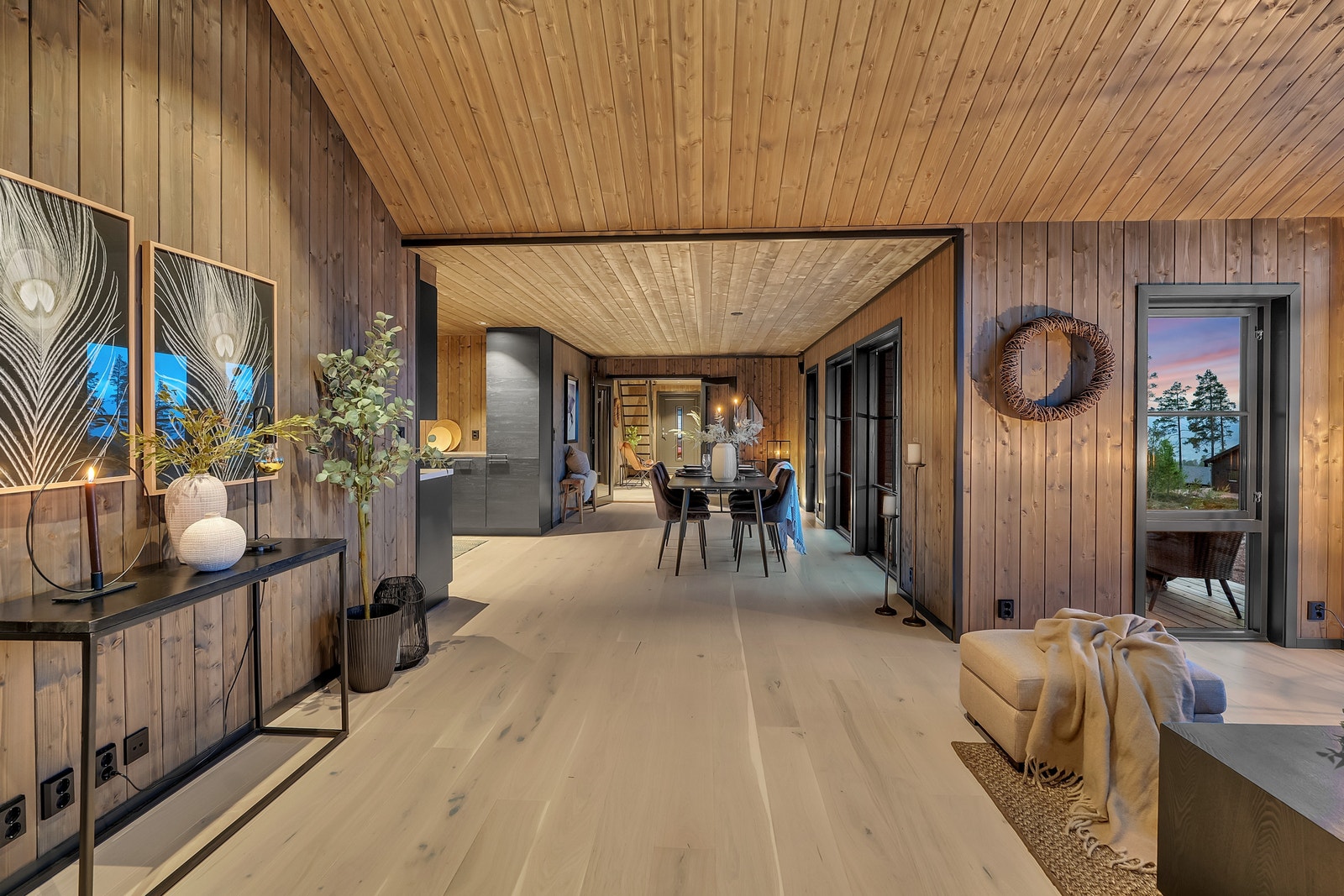 Hytta er styles av Maximera Boligstyling på Hamar Galleribilde