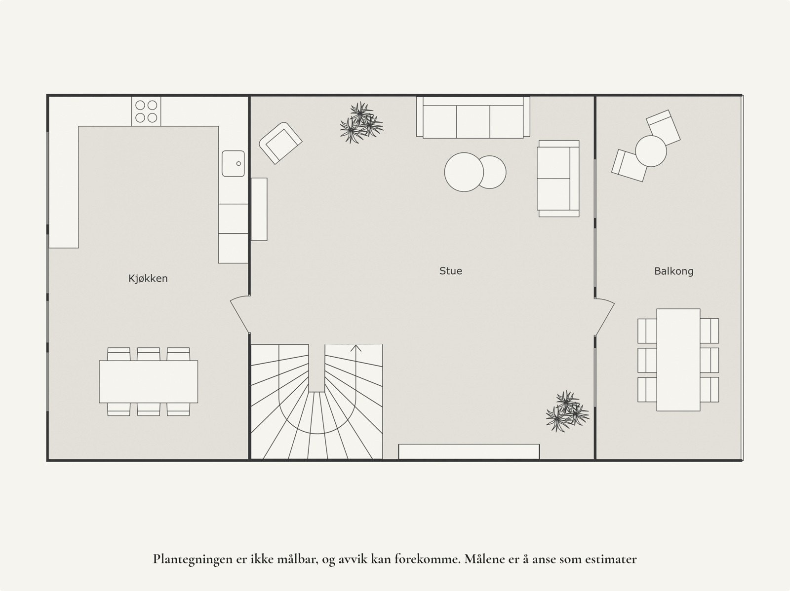 Plantegning 2. etg Galleribilde