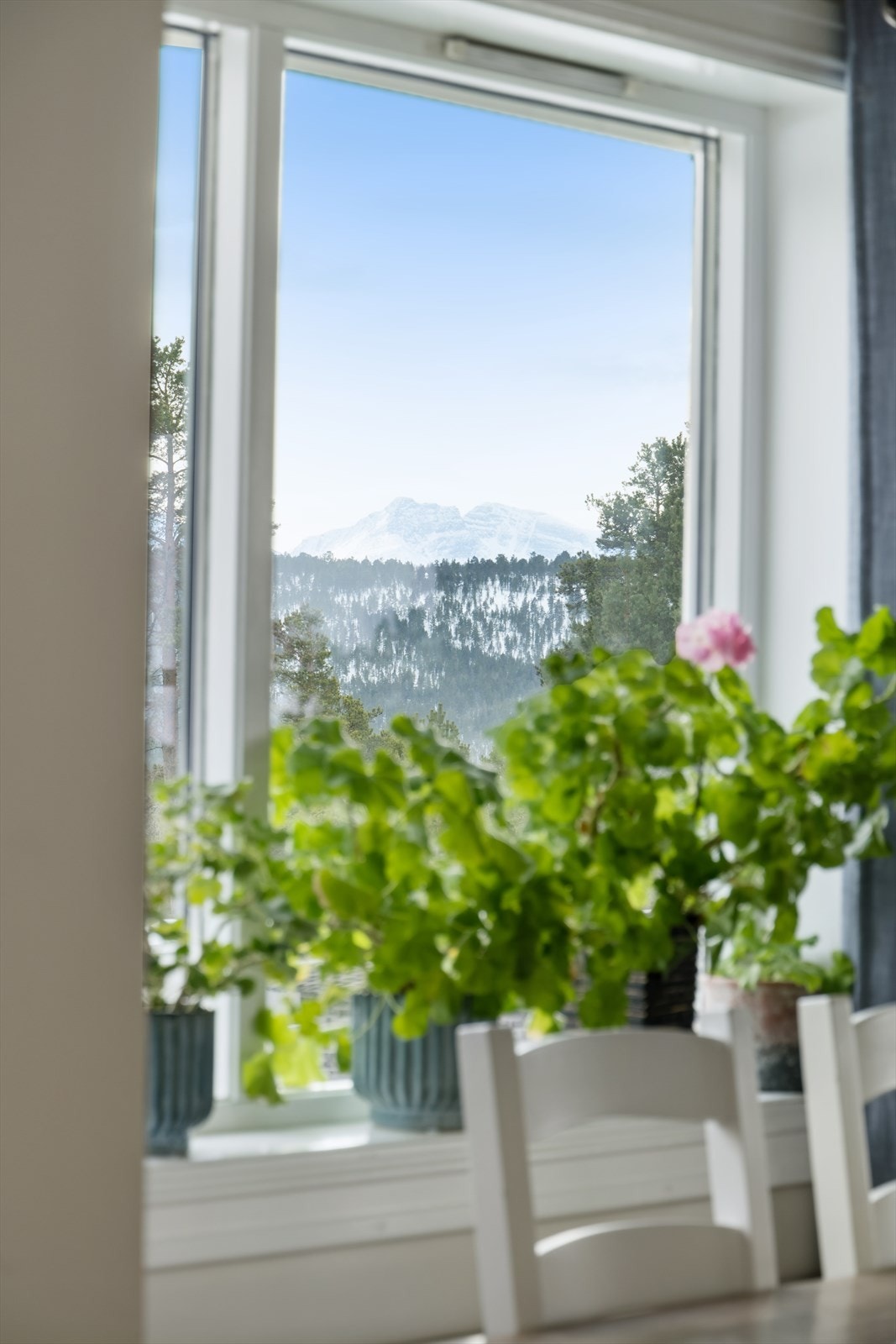 Utsikt fra stuevindu Galleribilde