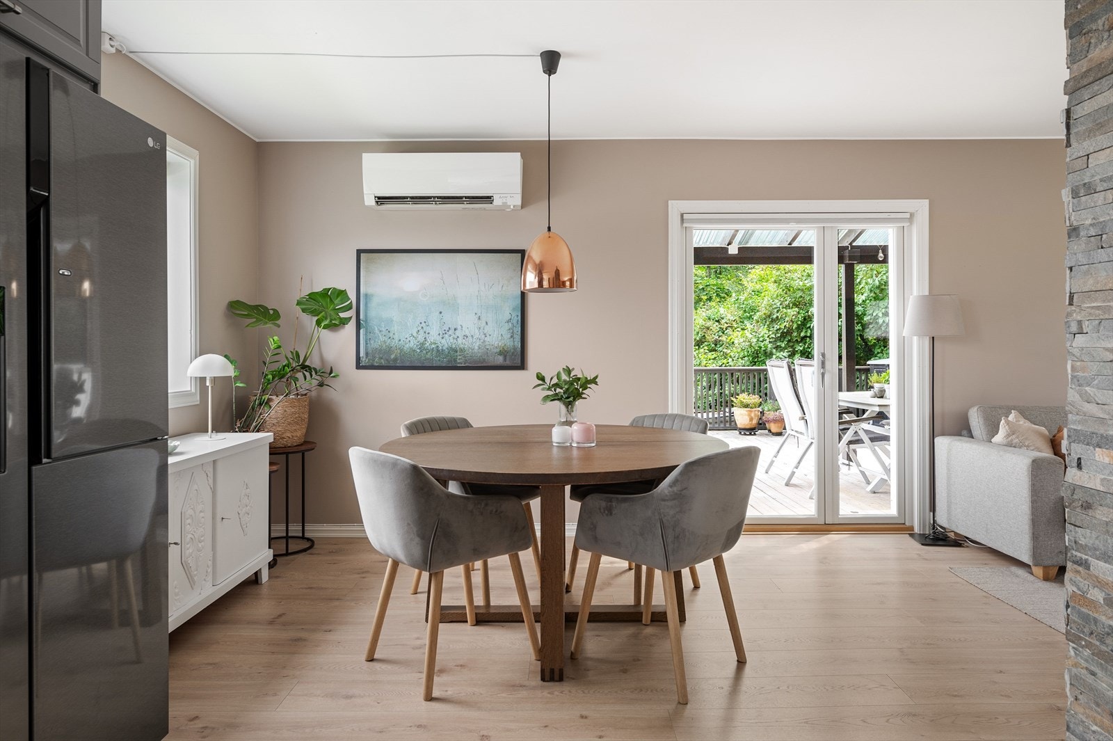 Installert varmepumpe i 2019 Galleribilde