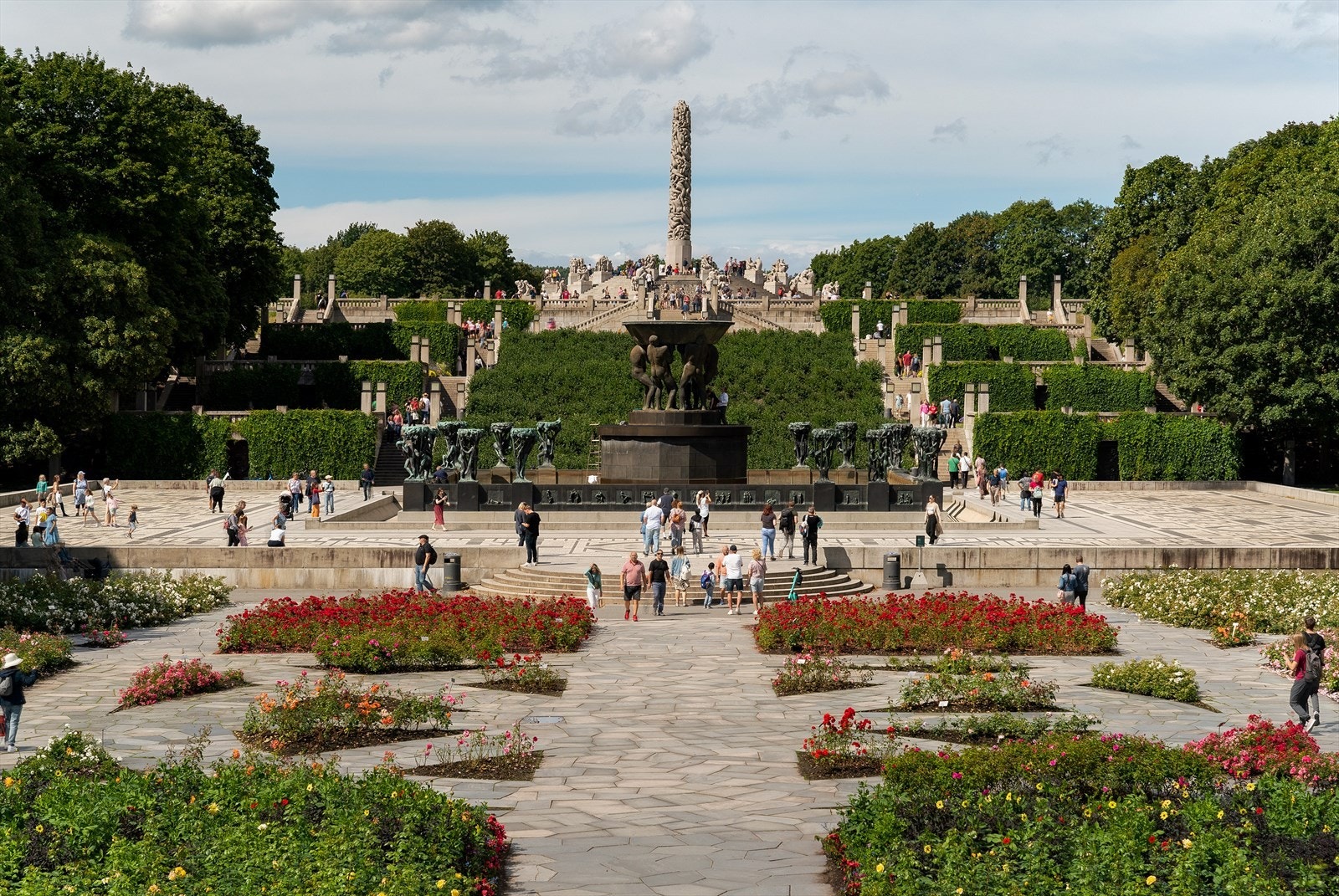 I Frognerparken finner du flotte turstier, frodig beplantning og grøntanlegg i særklasse. Galleribilde