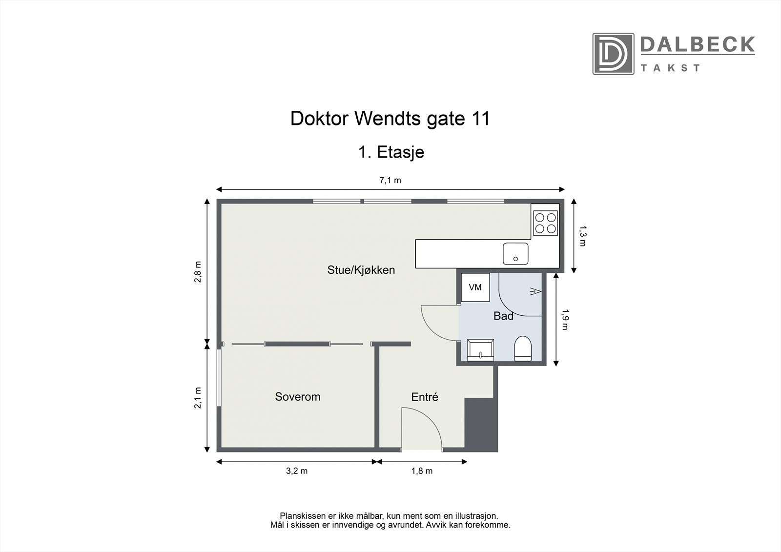 Plantegning. I tillegg disponeres bod på ca 4 m2. Mulighet for å leie garasjeplass. Galleribilde