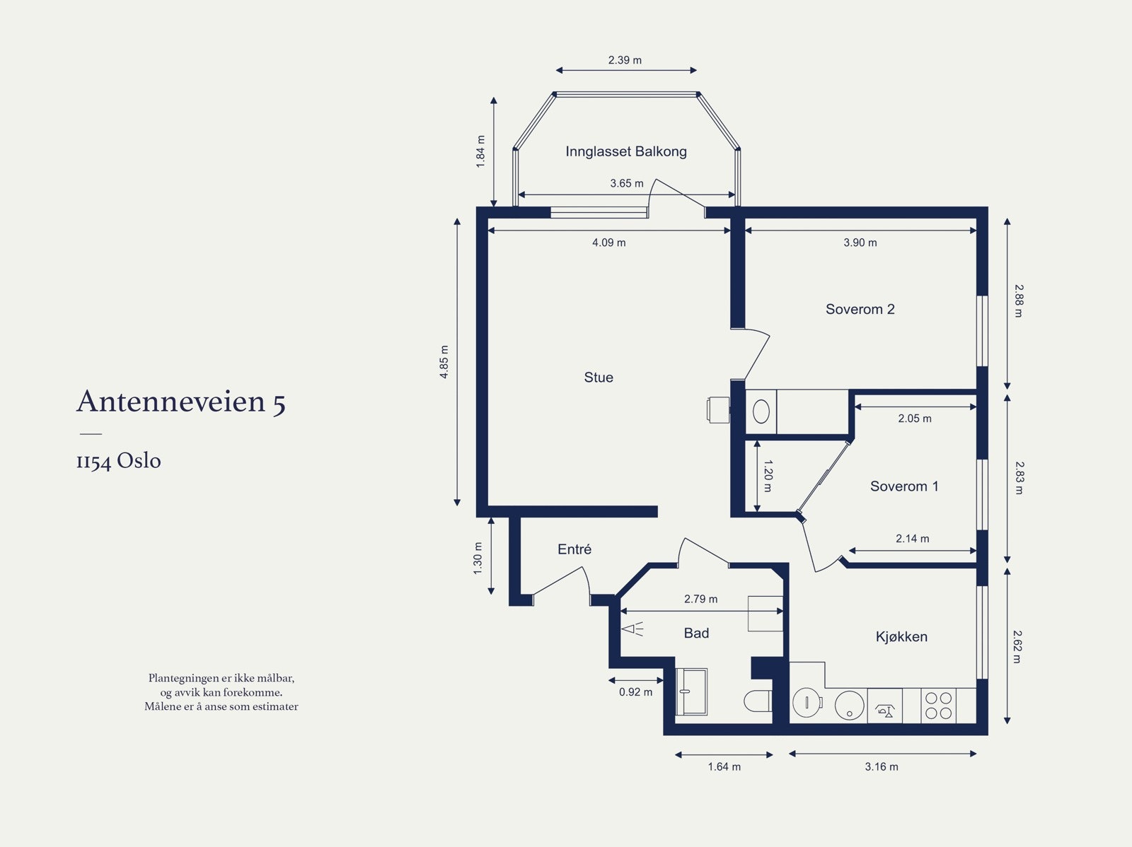 Plantegning. Galleribilde