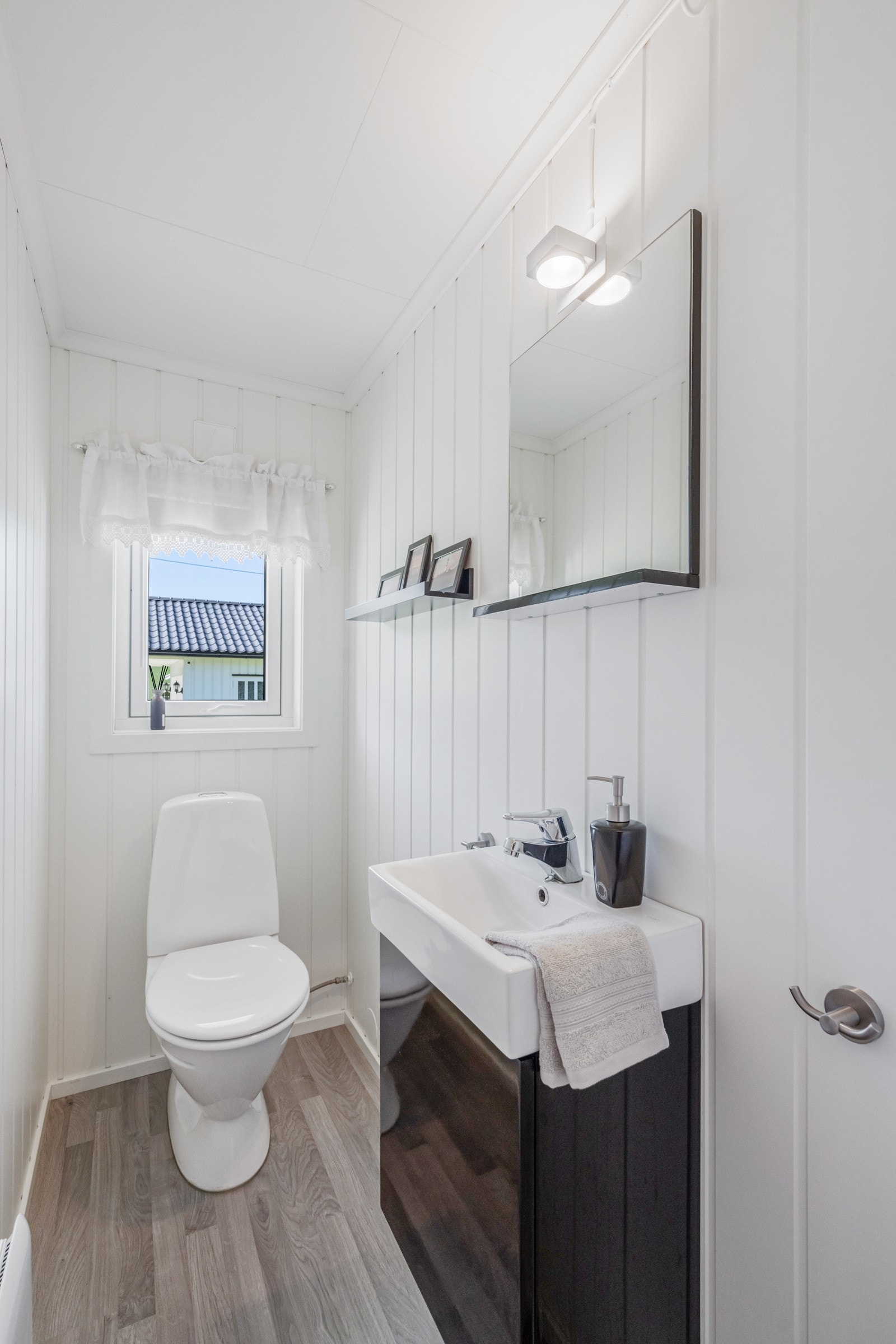 Toalettrommet ble pusset opp i 2015. Galleribilde