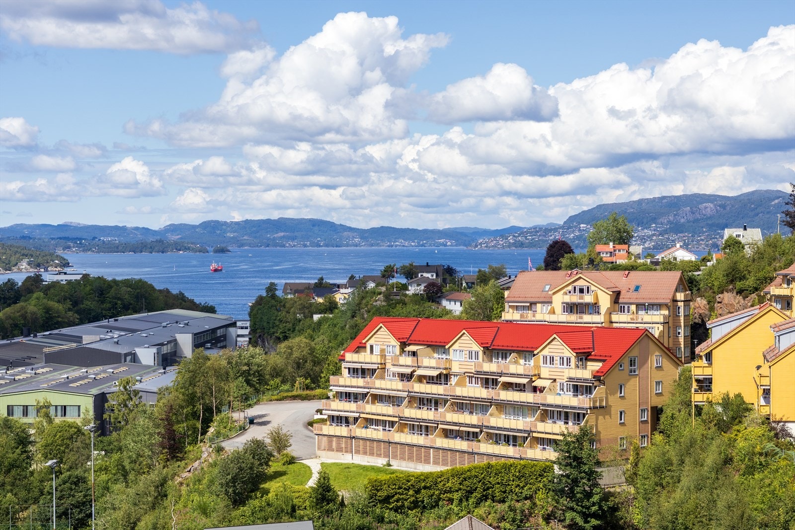 Dette er utsikten fra andre siden! Galleribilde