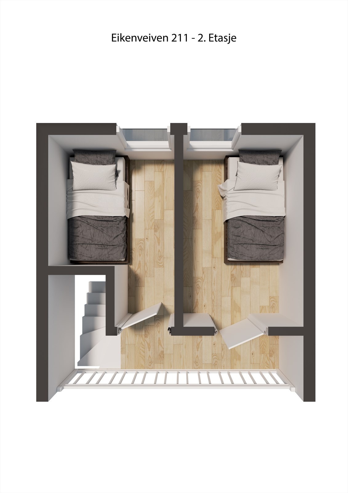 2. Etasje-3D Galleribilde