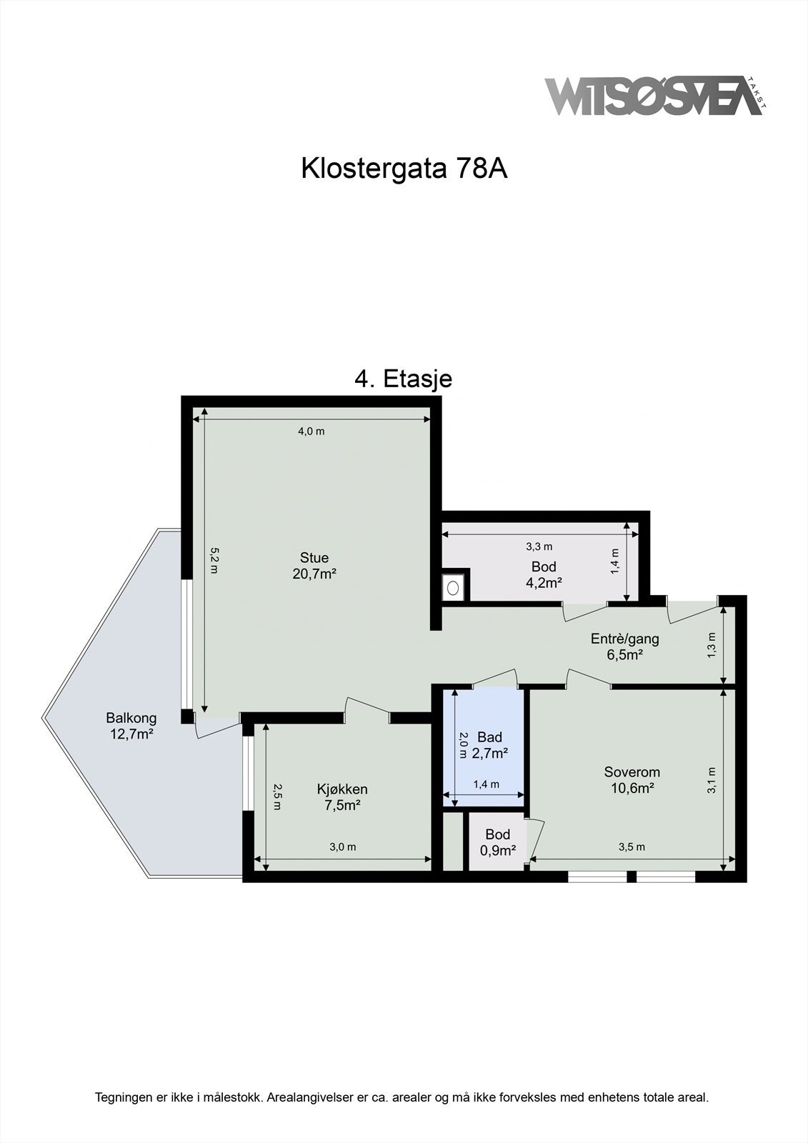 Planskisse. Velkommen på visning! Galleribilde