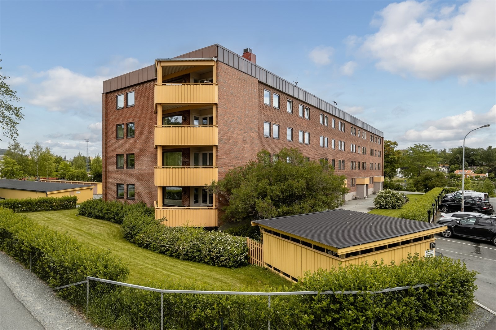 Fasadebilde. Galleribilde