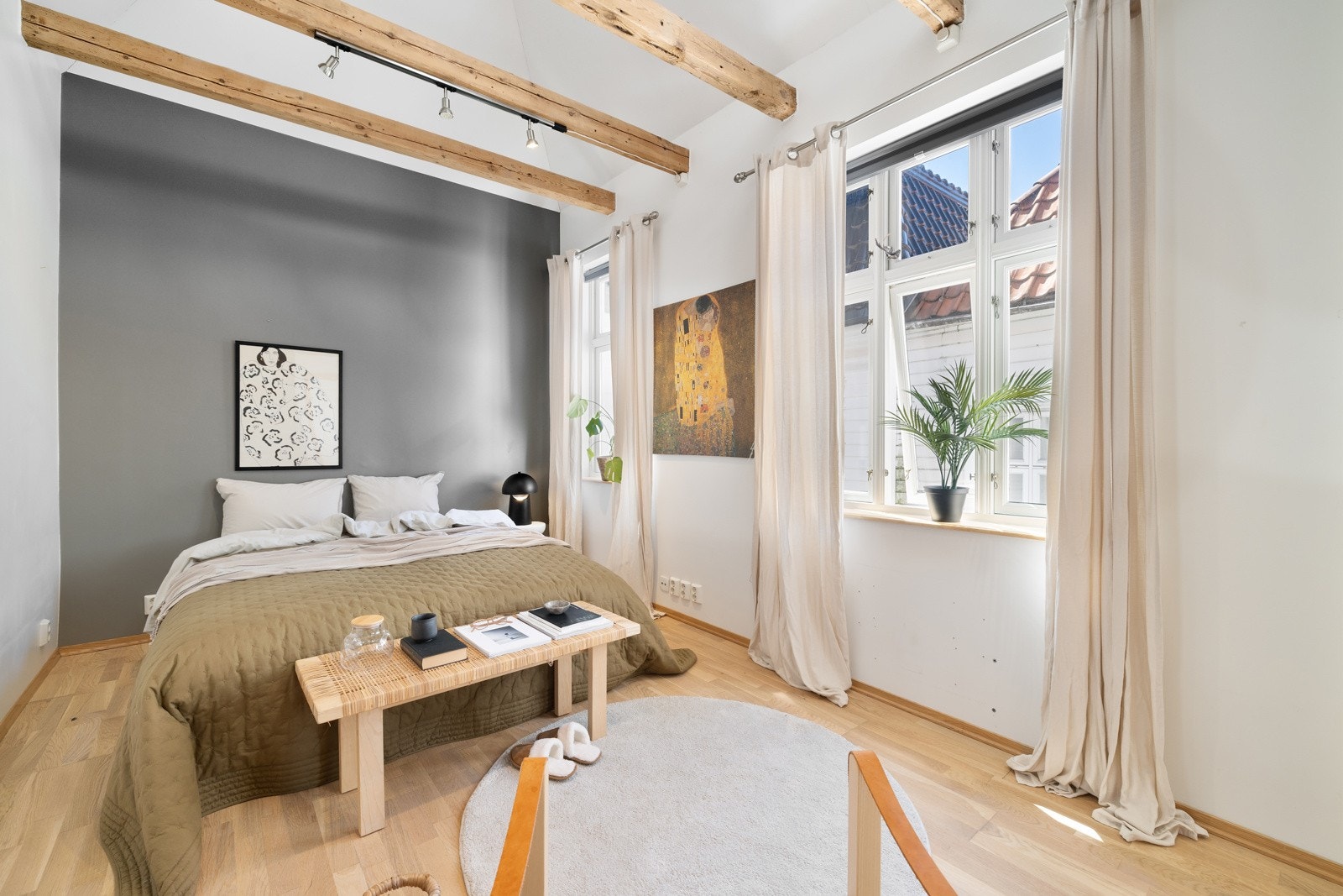 Soverommet måler 12,2 m² Galleribilde