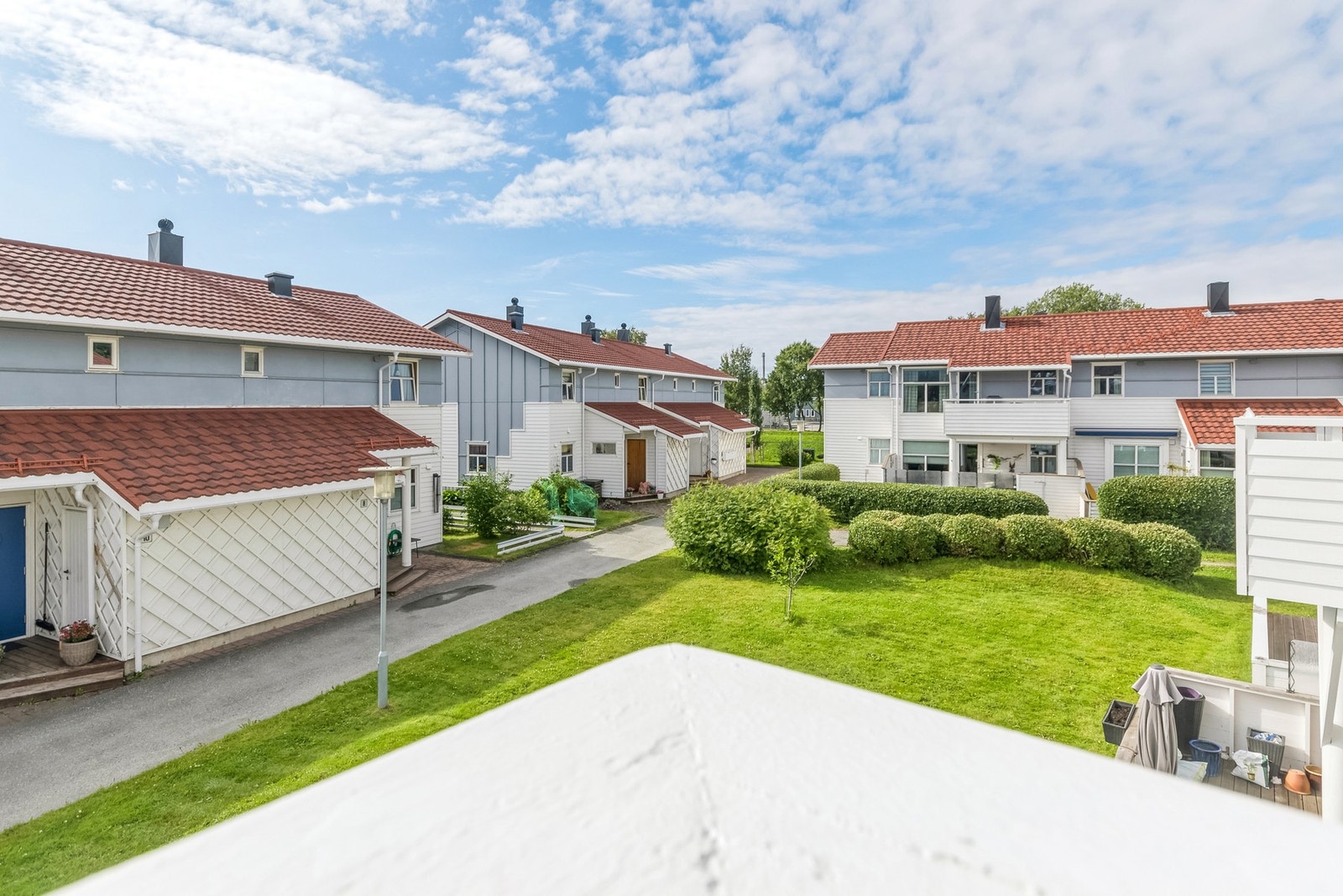 Gode solforhold på balkongen. Galleribilde