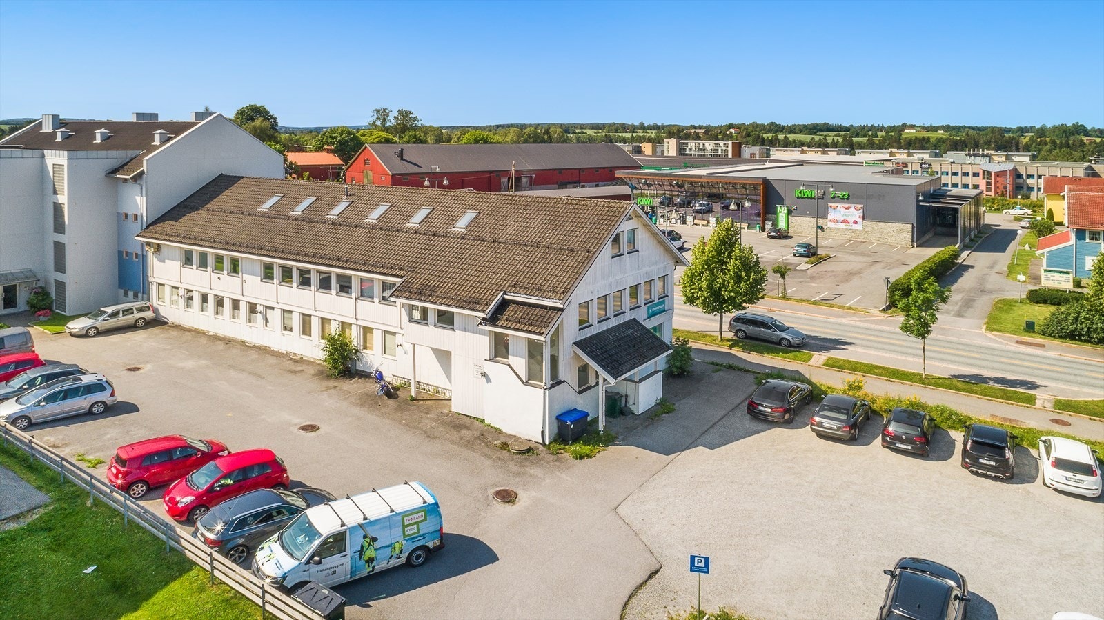 Deler av eiendommen er utleid Galleribilde