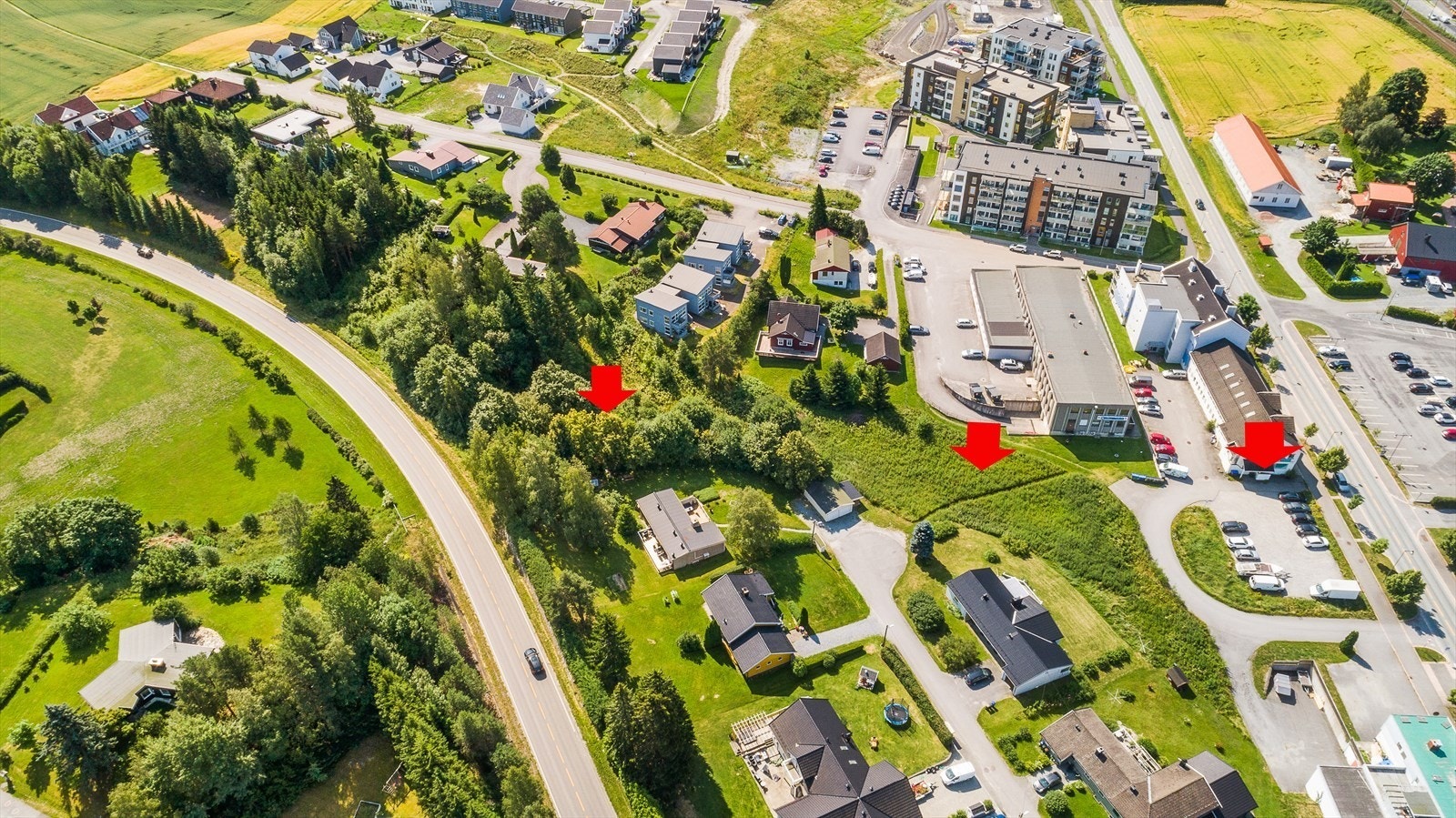 Spennende utviklingsområde i Årnes sentrum! Galleribilde