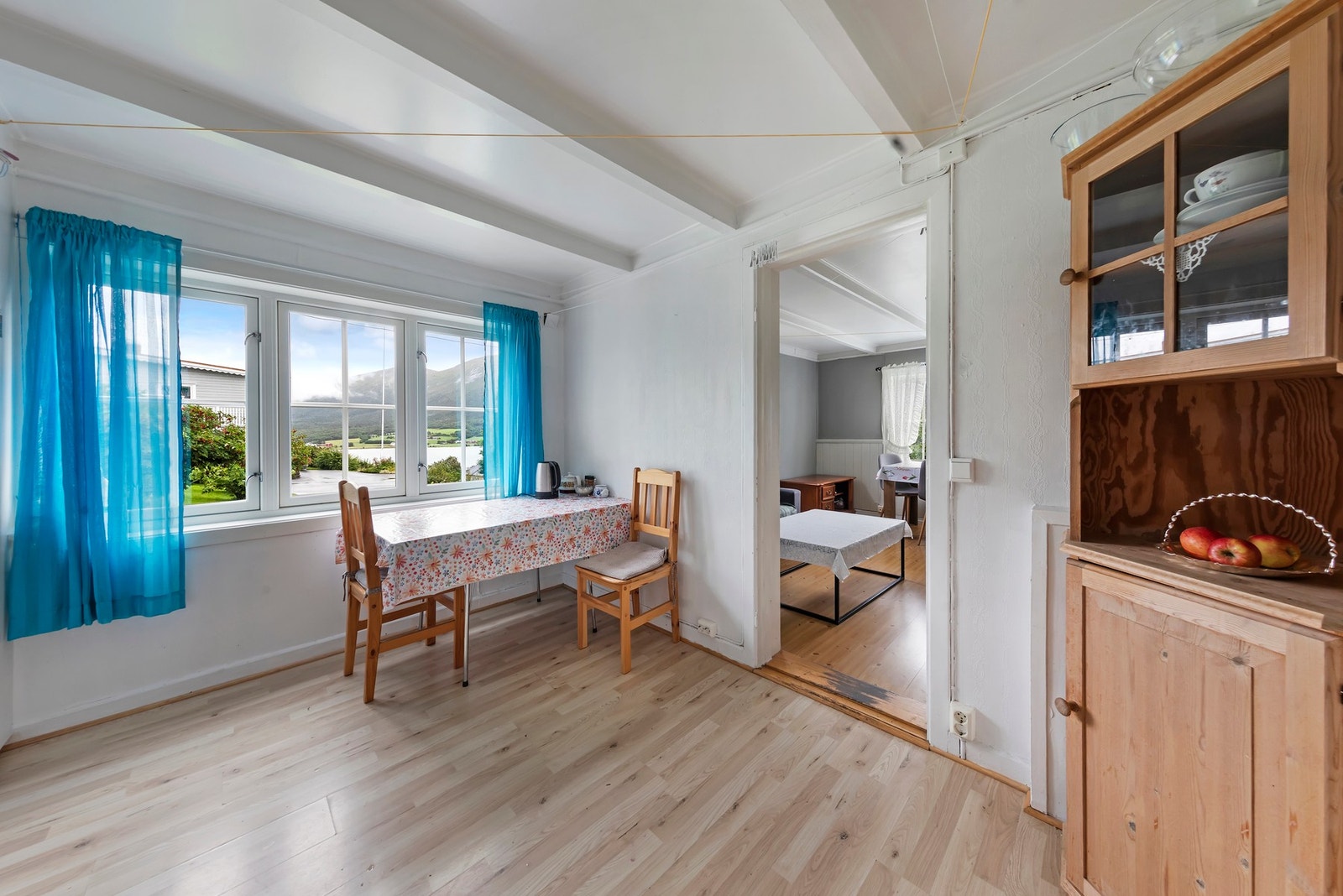 Utleiedel: Det er også plass til et frokostbord på kjøkkenet. Galleribilde