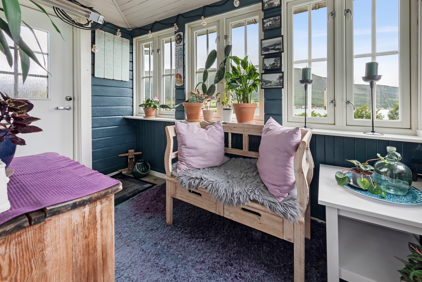 Entré/vinterhage. Galleribilde