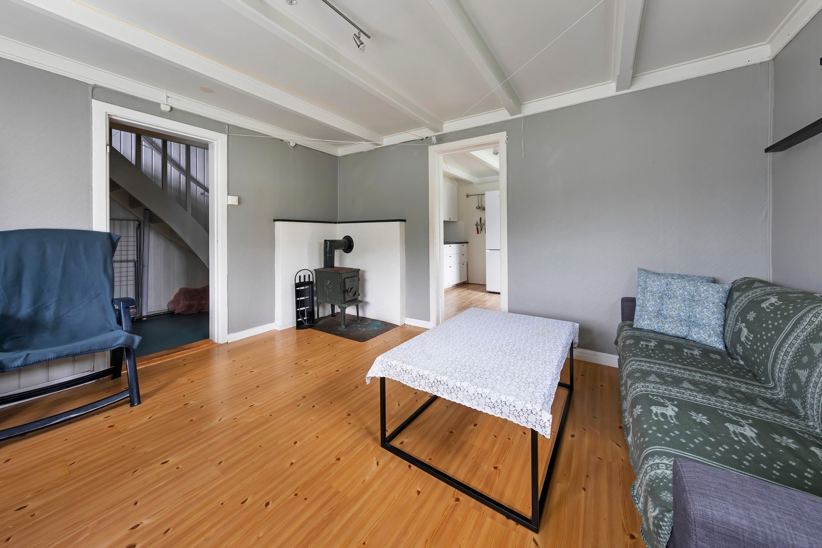 Utleiedel: Per i dag er utleiedelen leid ut til et trivelig par. Galleribilde