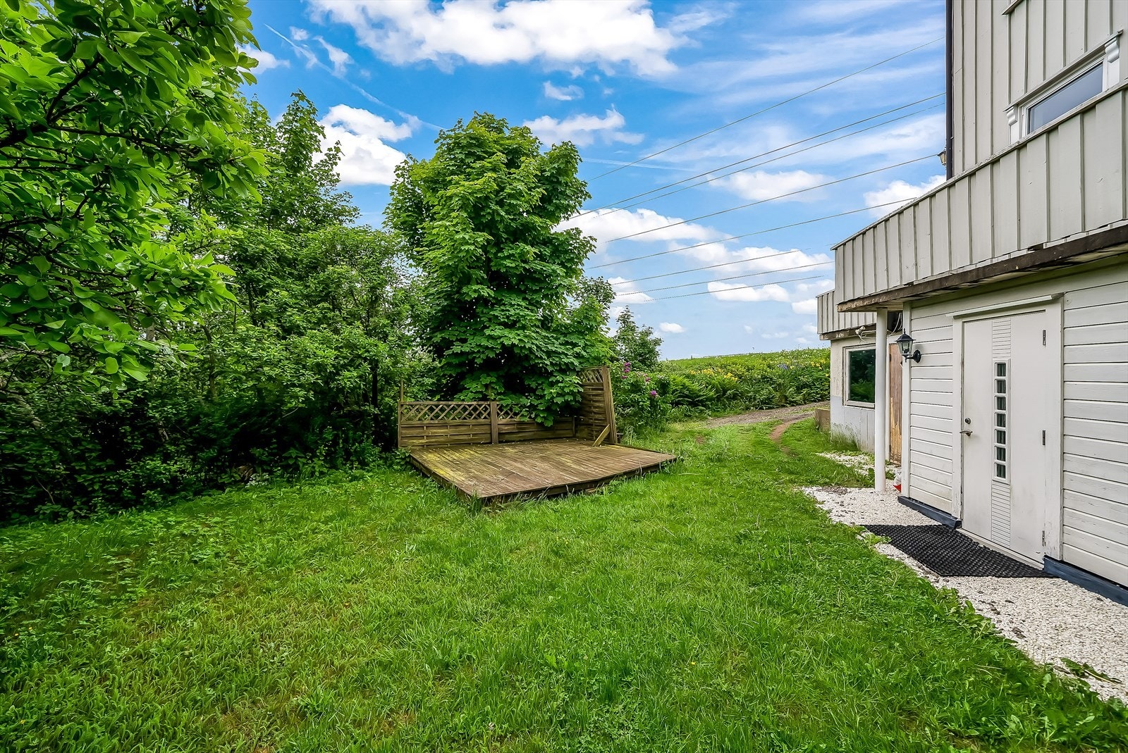 Uteområde foran leiligheten. Galleribilde