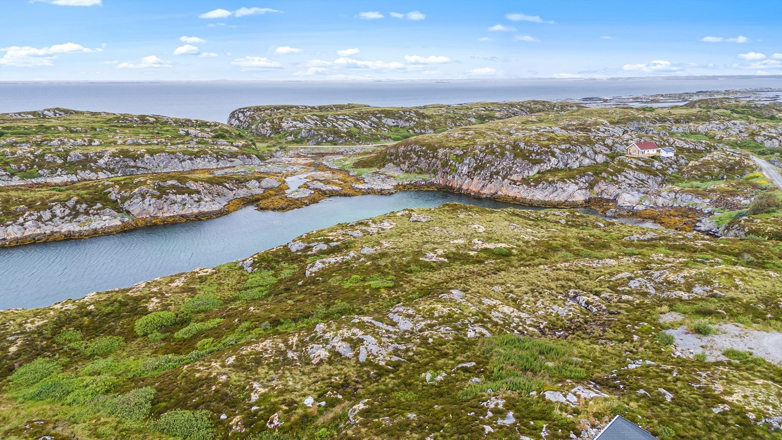 Her har man naturen som en av de nærmeste naboene Galleribilde