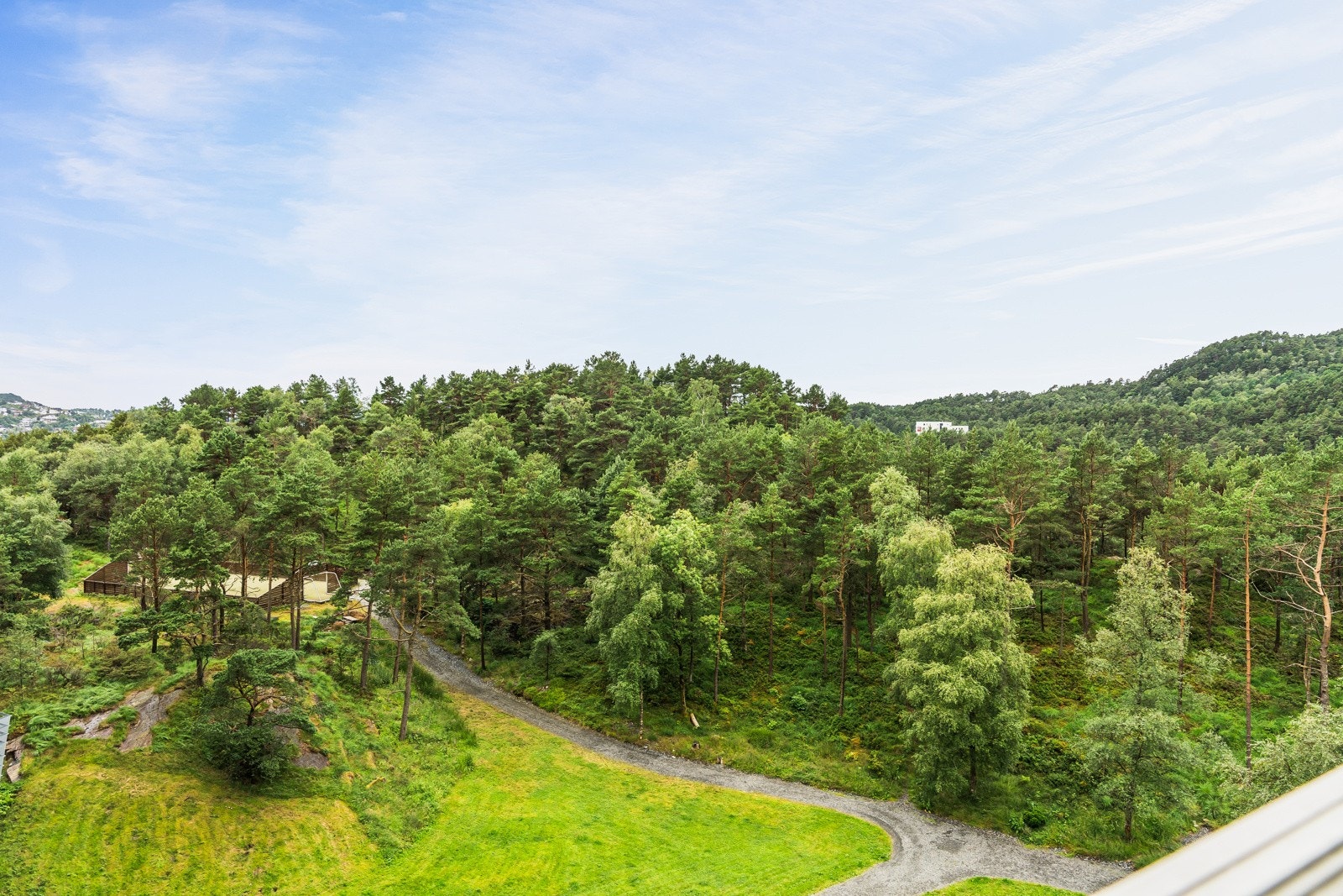 Utsikt fra spisestuen. Galleribilde